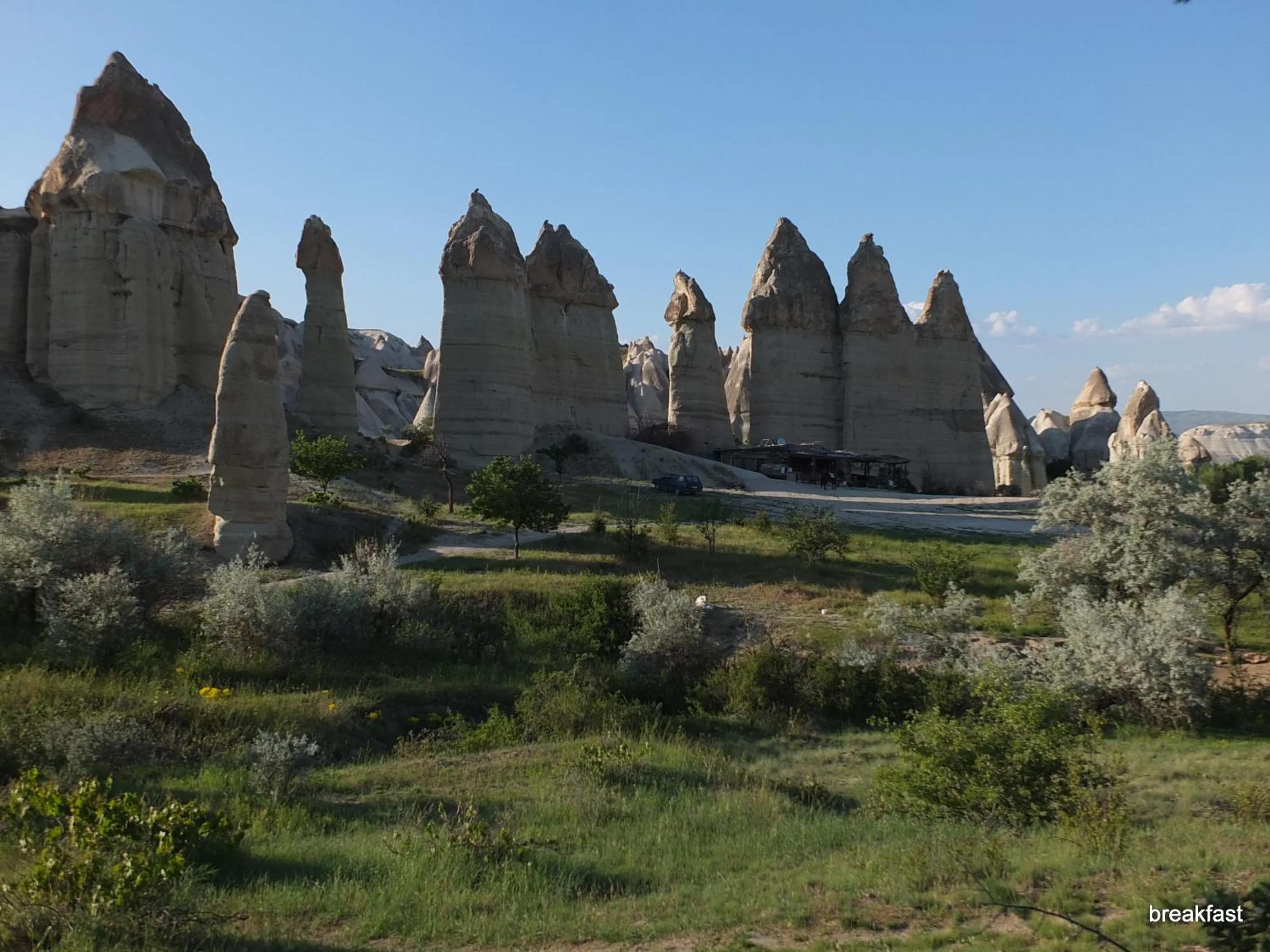 Natural landscape in Anatolia cave hotel Pension