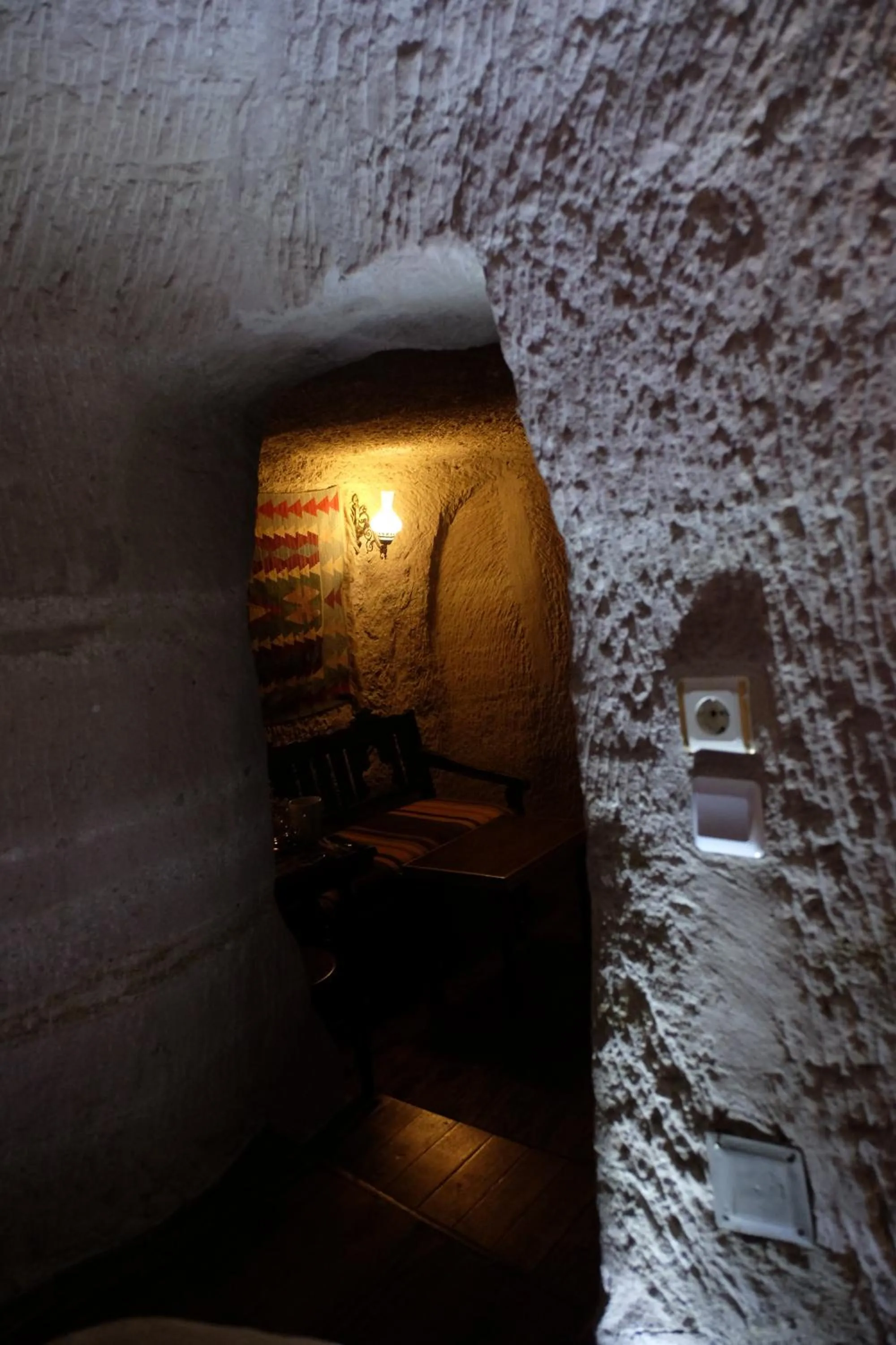 Decorative detail in Anatolia cave hotel Pension