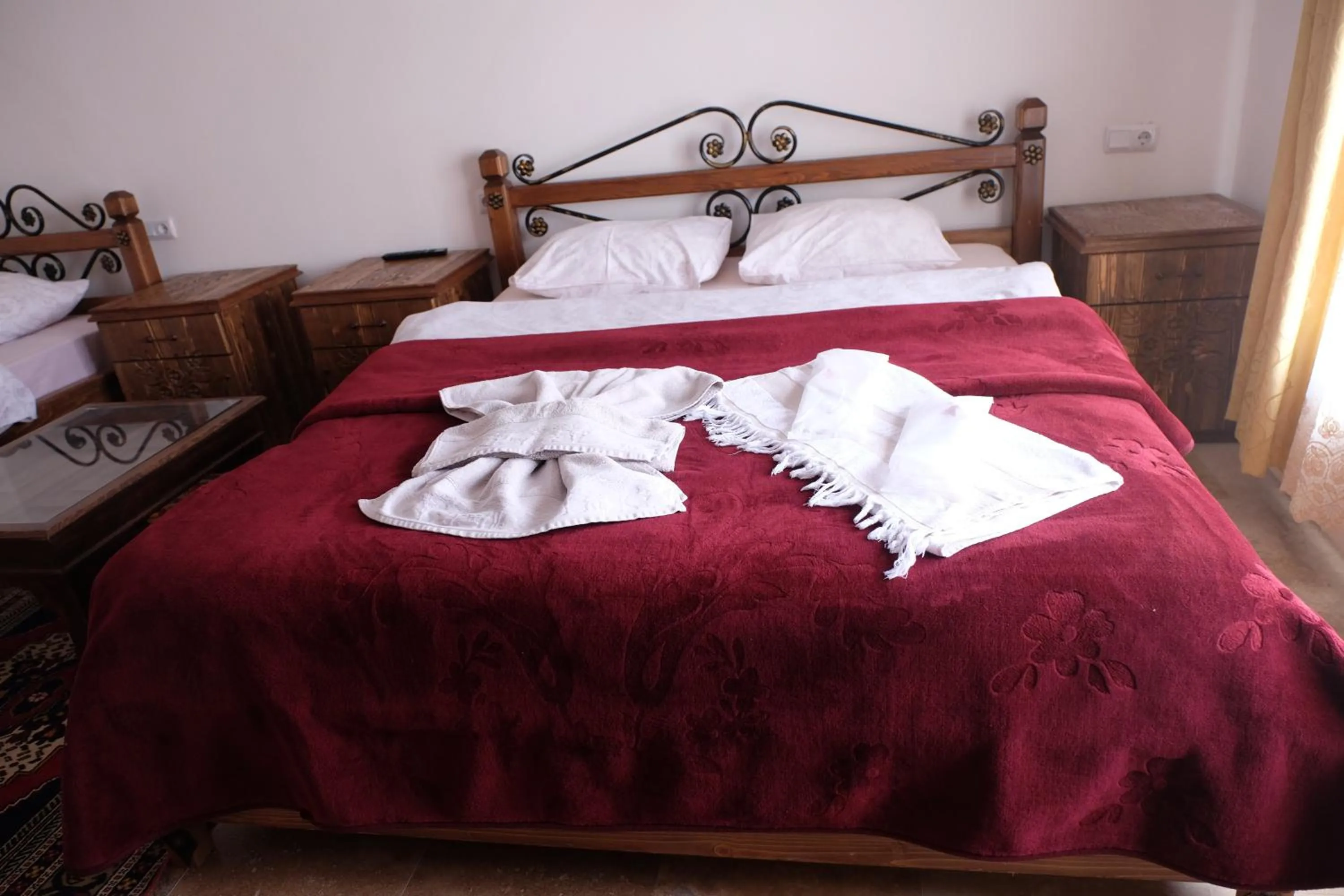 bunk bed, Bed in Anatolia cave hotel Pension