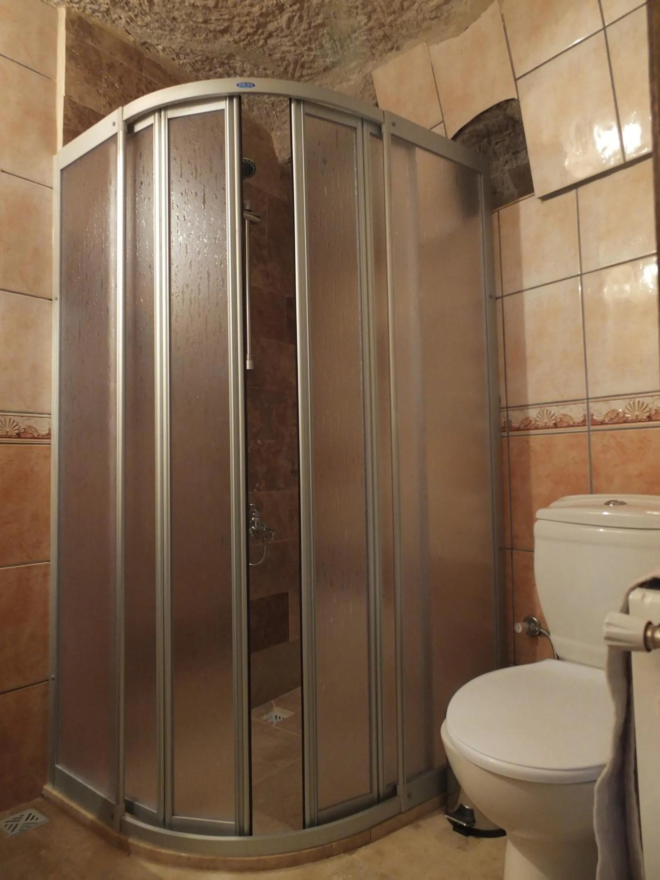 Bathroom in Anatolia cave hotel Pension
