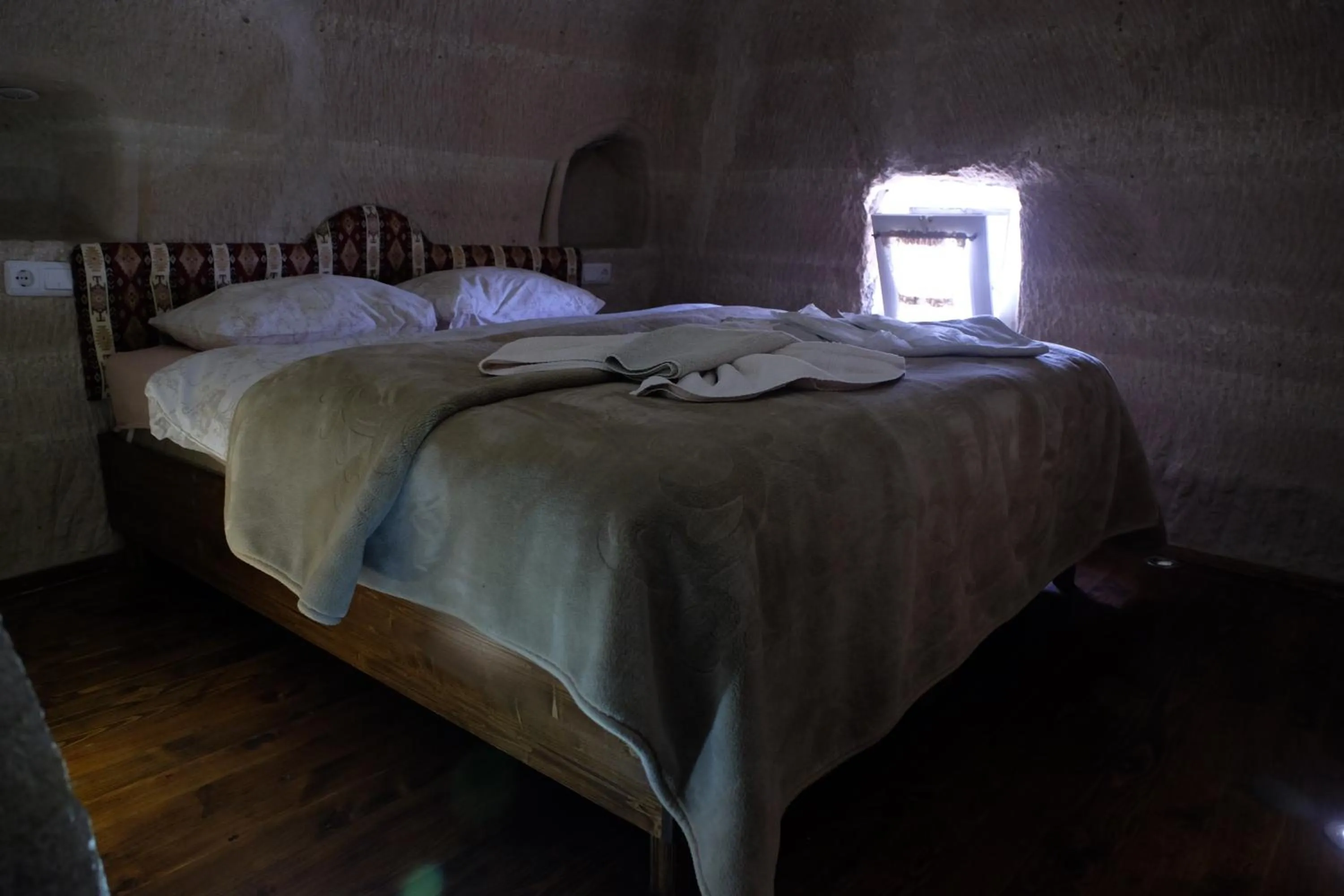 Bedroom, Bed in Anatolia cave hotel Pension