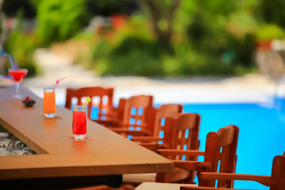 Pool view in Diva Residence Allsuite Hotel