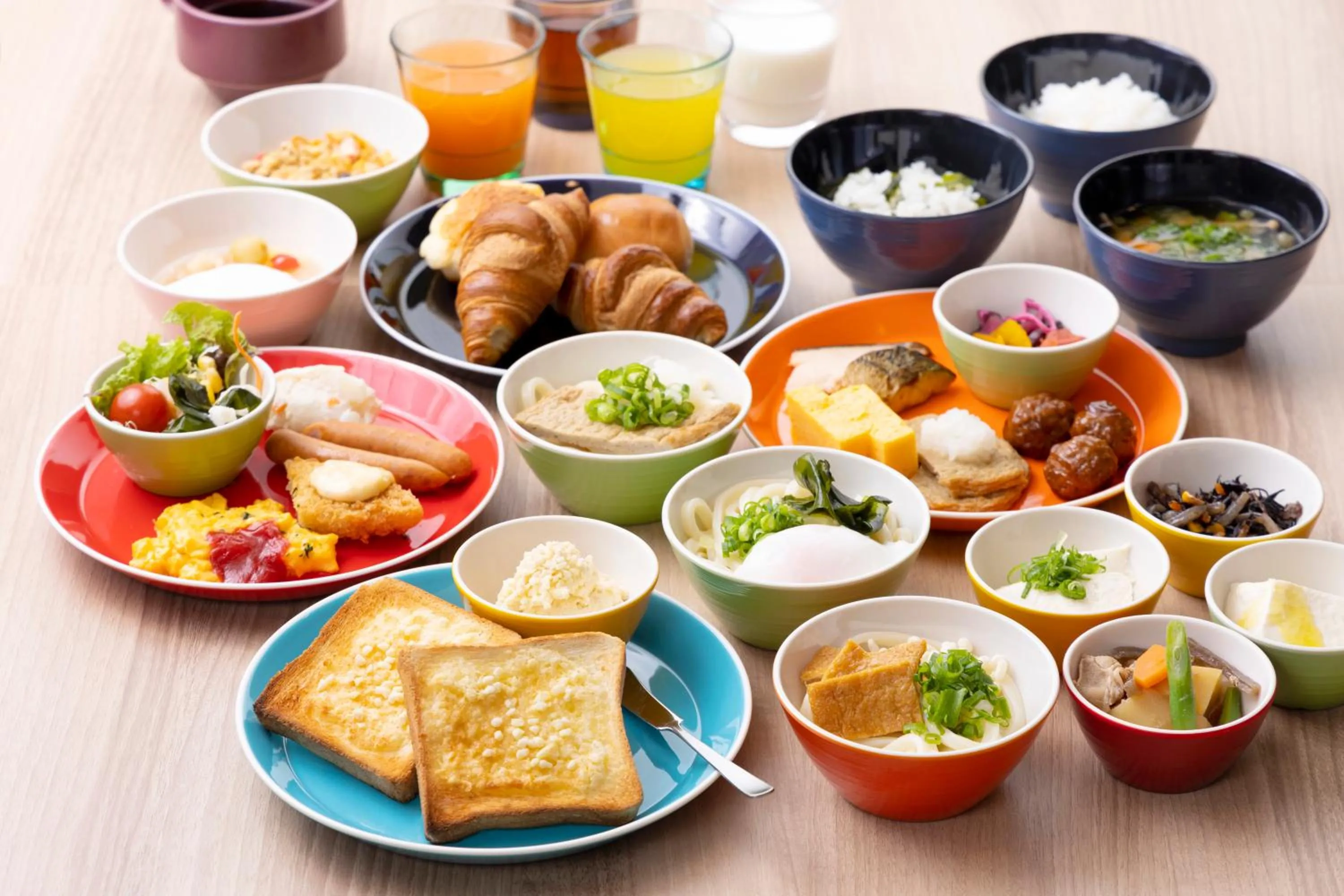 Breakfast in JR CLEMENT INN HIMEJI