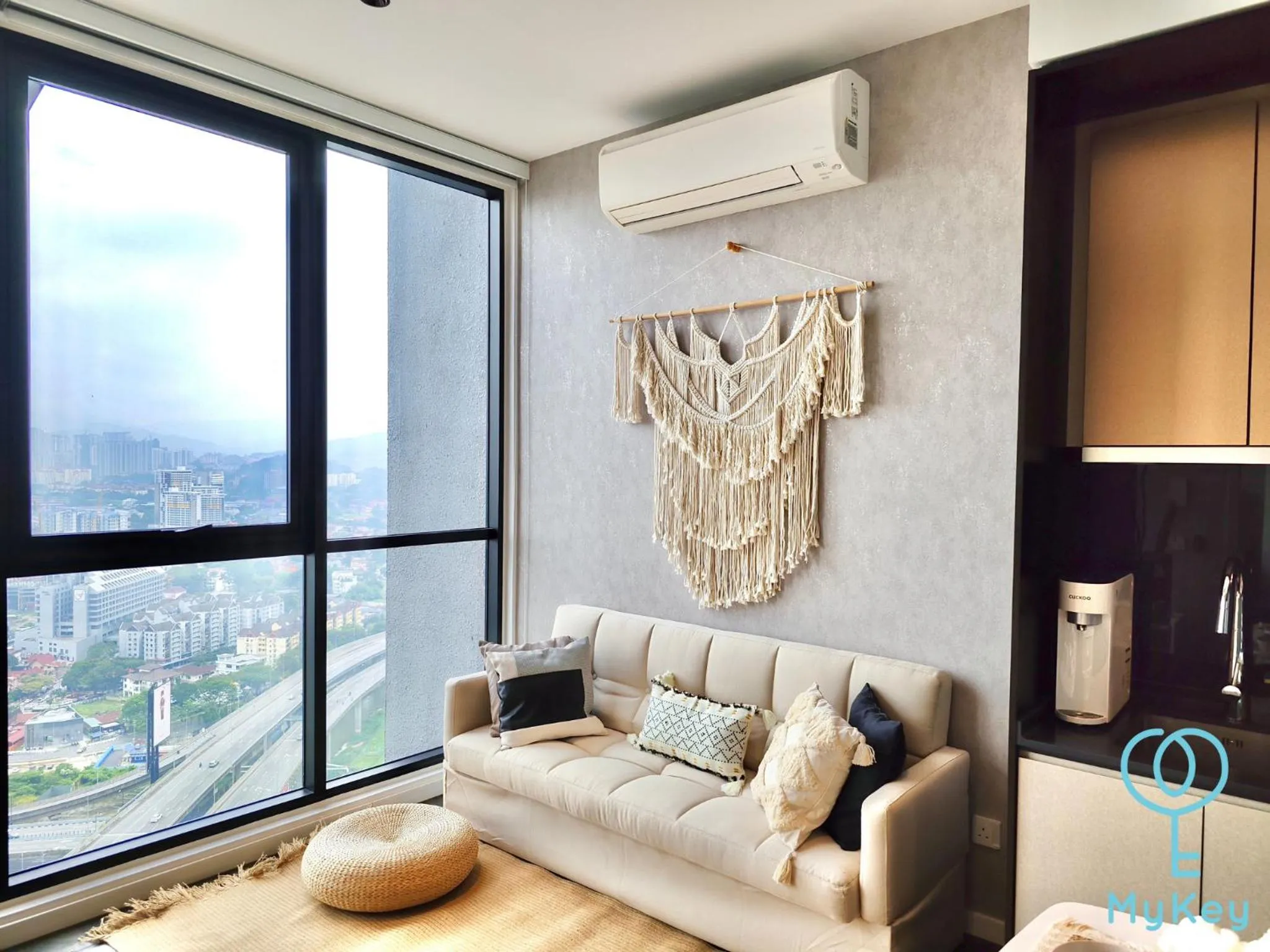 Living room in Scarletz Suites KLCC by MyKey