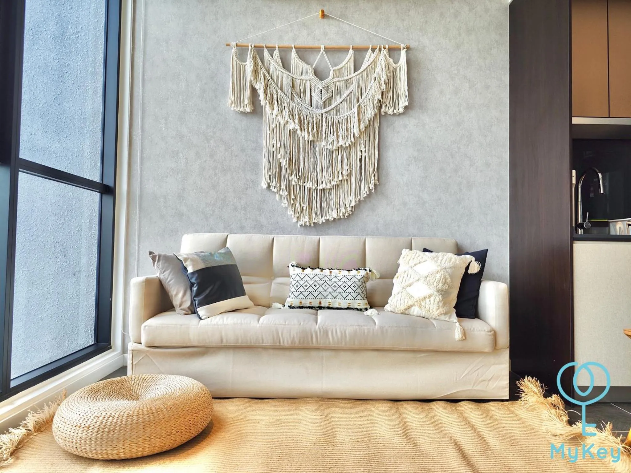 Living room in Scarletz Suites KLCC by MyKey