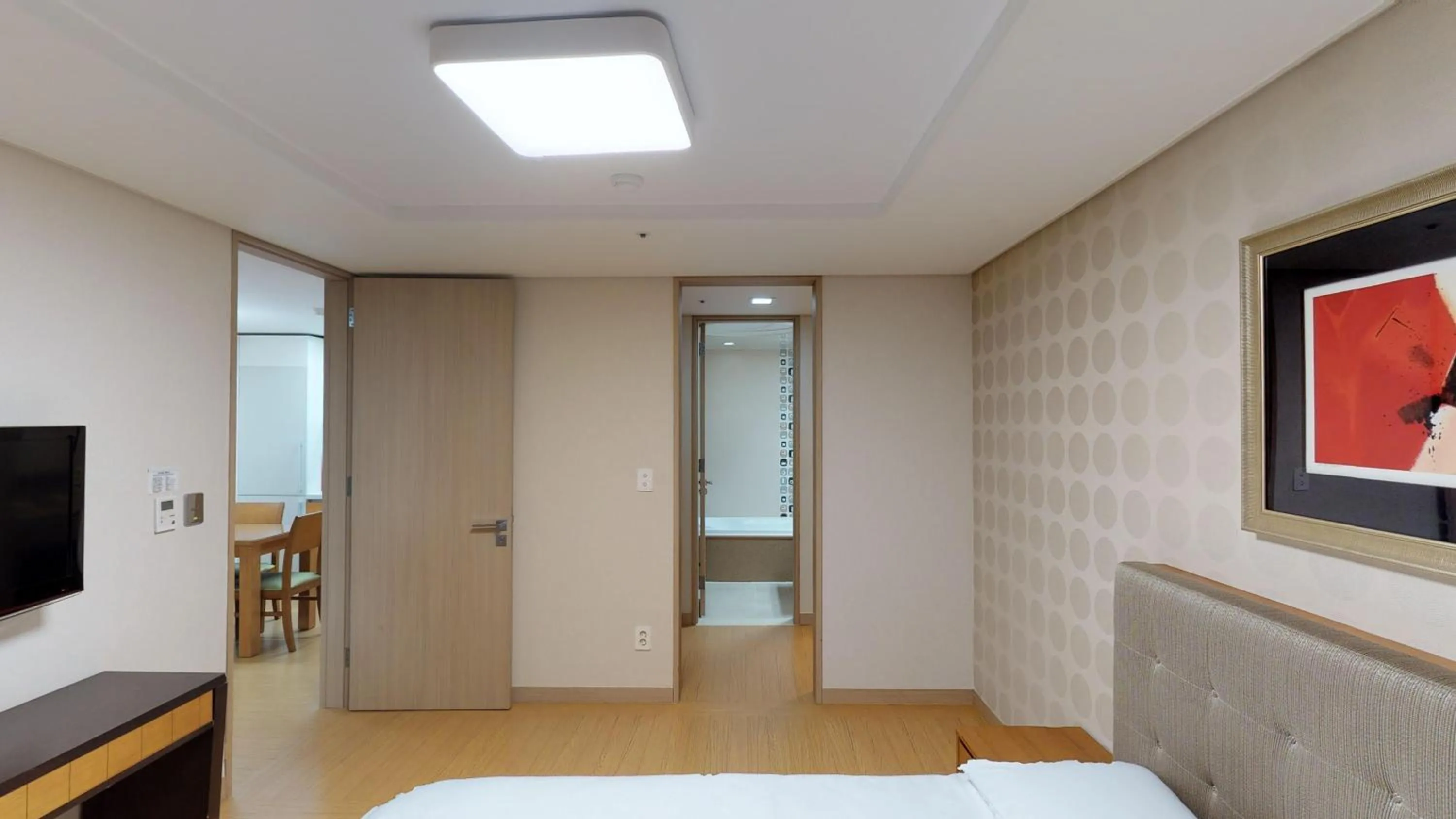 Bed in High1 Condominium