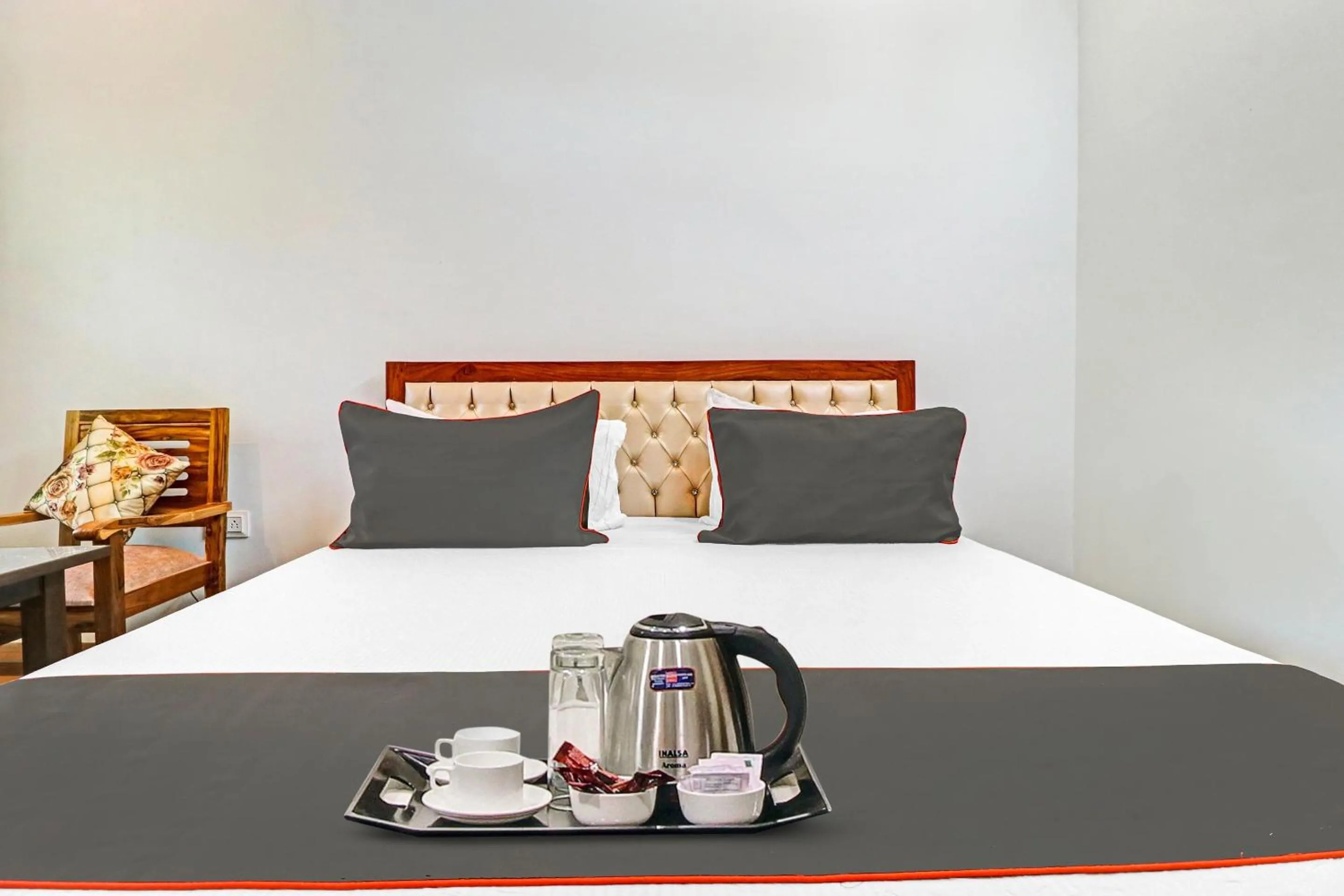 Bedroom in Collection O Studioz Om River Resort