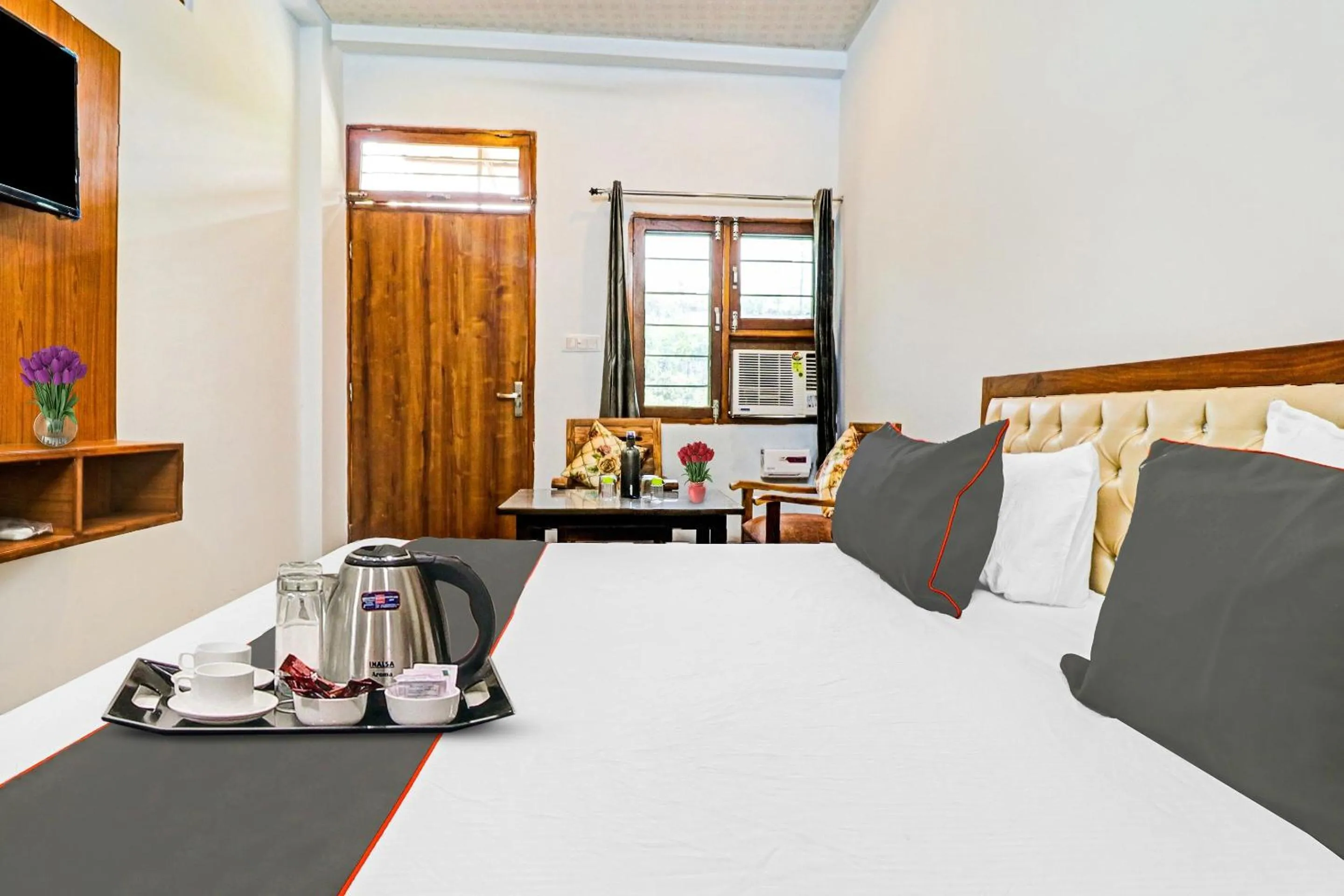 Bedroom in Collection O Studioz Om River Resort