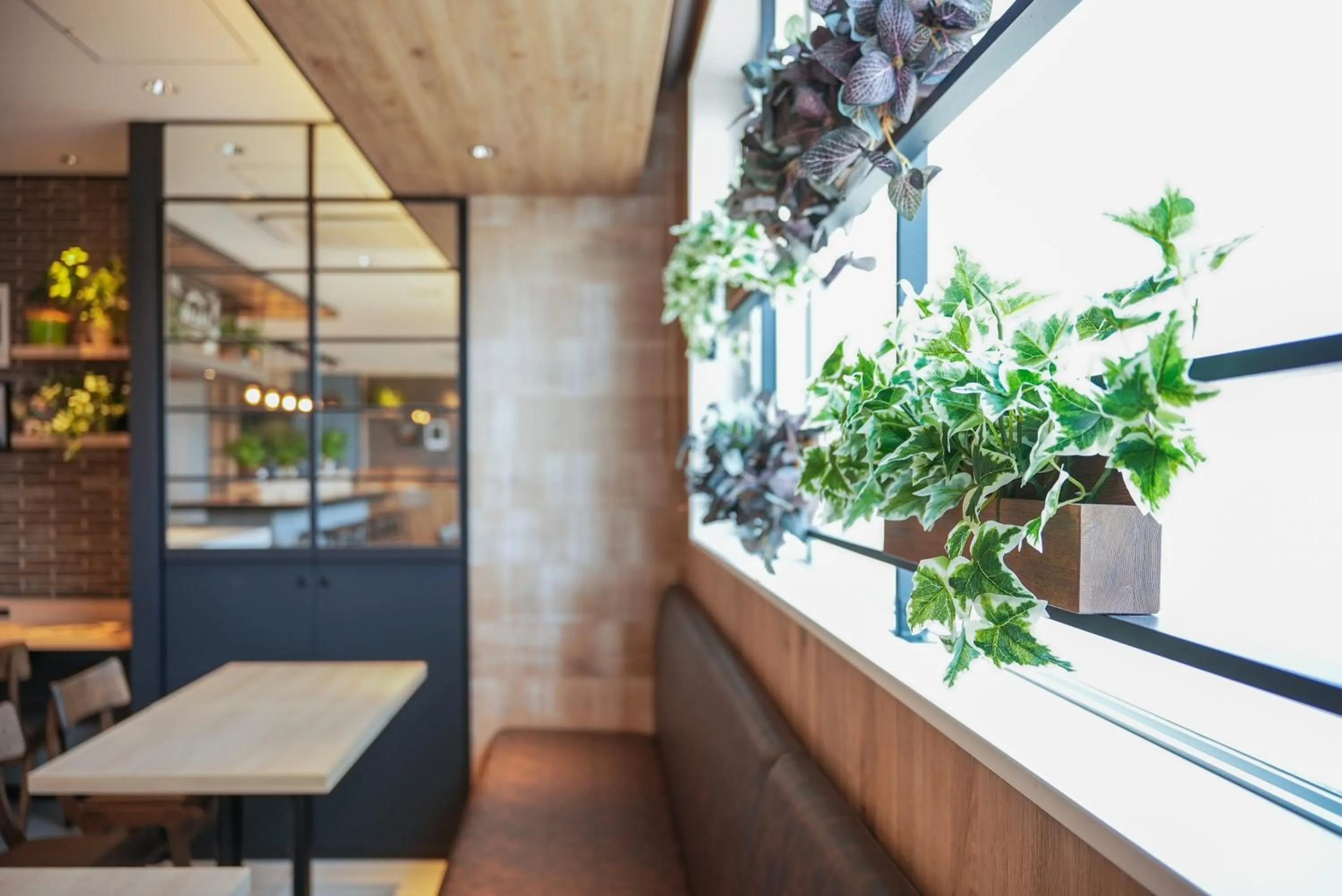 Seating area in Super Hotel Shikoku-chuo