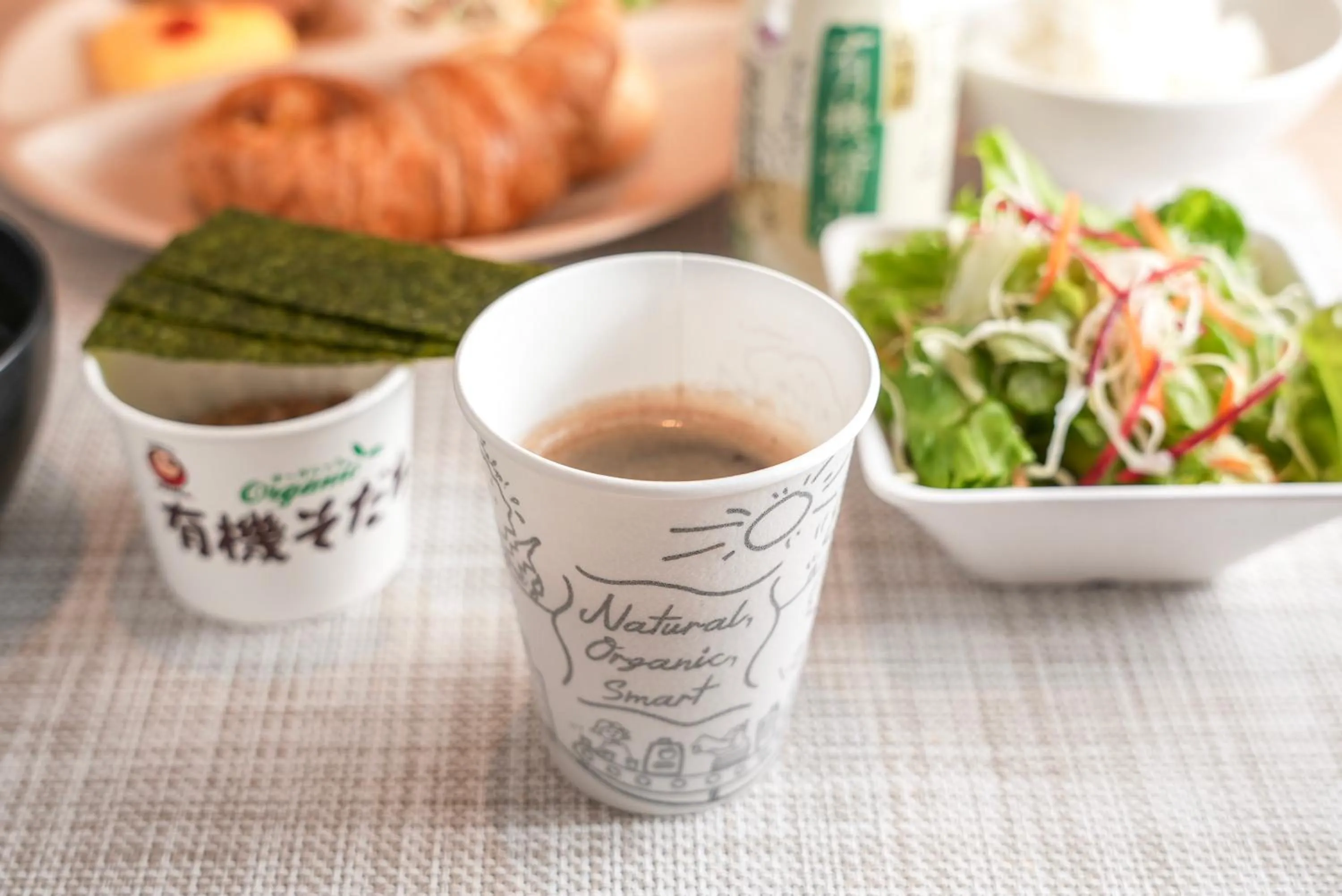 Food and drinks in Super Hotel Shikoku-chuo