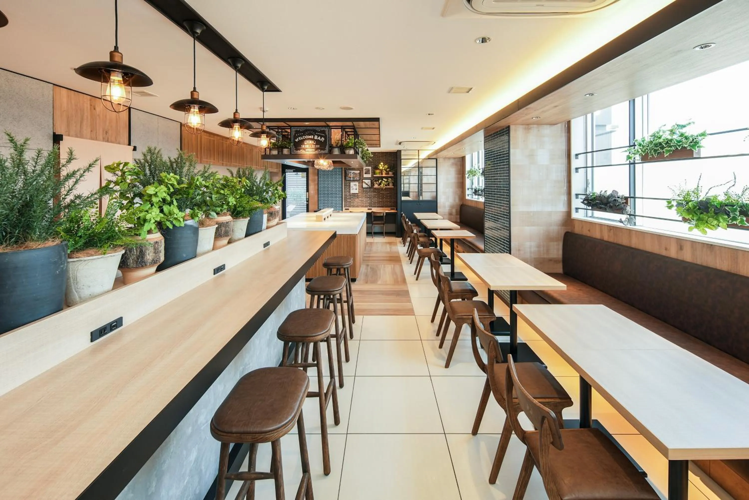 Seating area in Super Hotel Shikoku-chuo