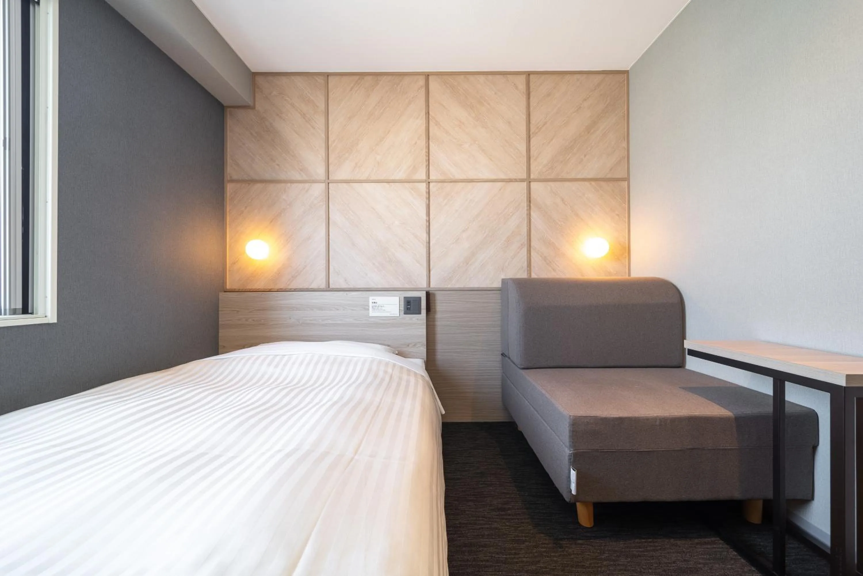 Photo of the whole room, Bed in Super Hotel Shikoku-chuo