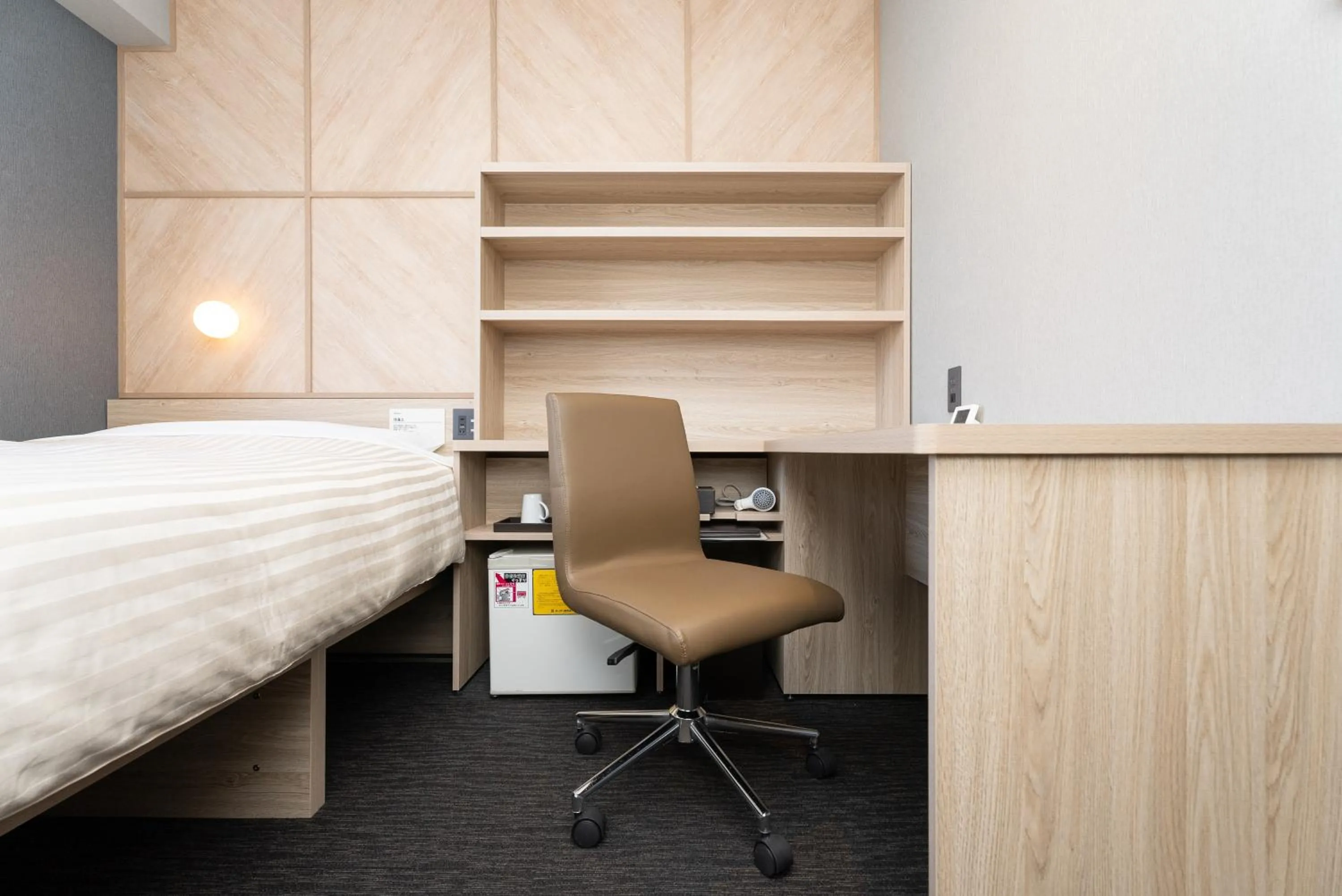 Photo of the whole room, Bed in Super Hotel Shikoku-chuo