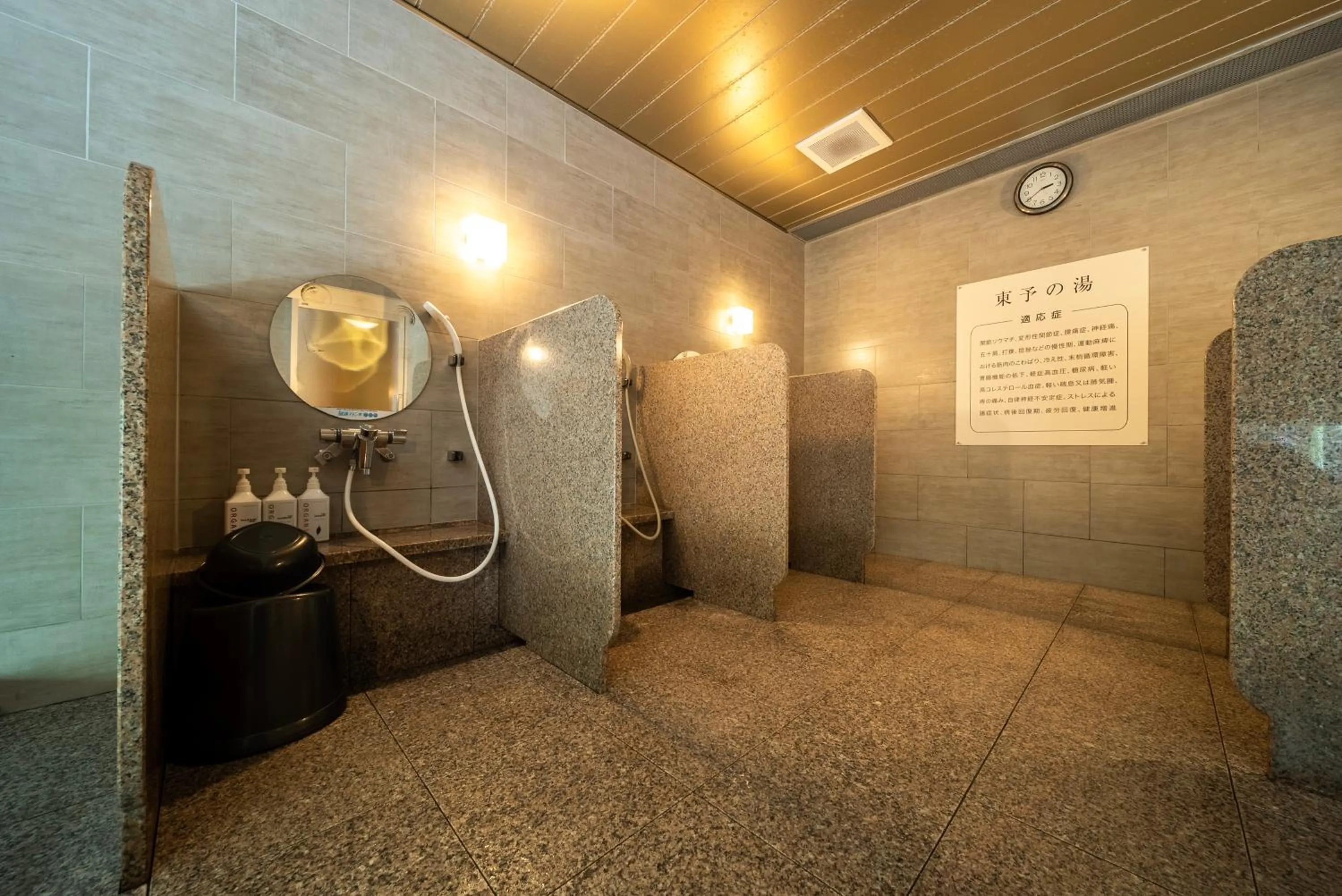 Hot Spring Bath in Super Hotel Shikoku-chuo