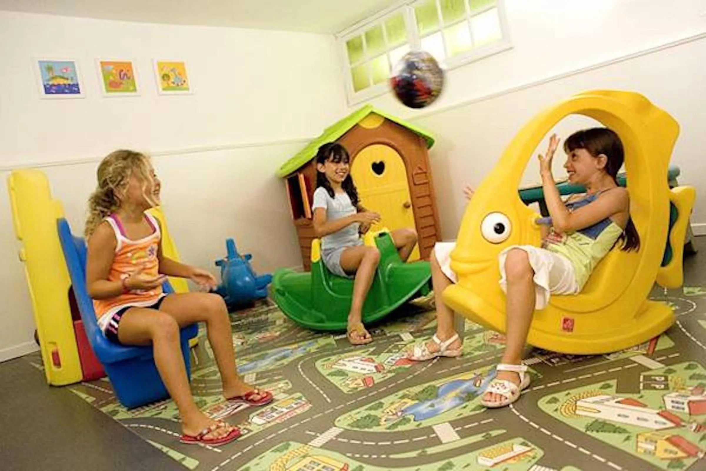 Children play ground in Hotel Aida