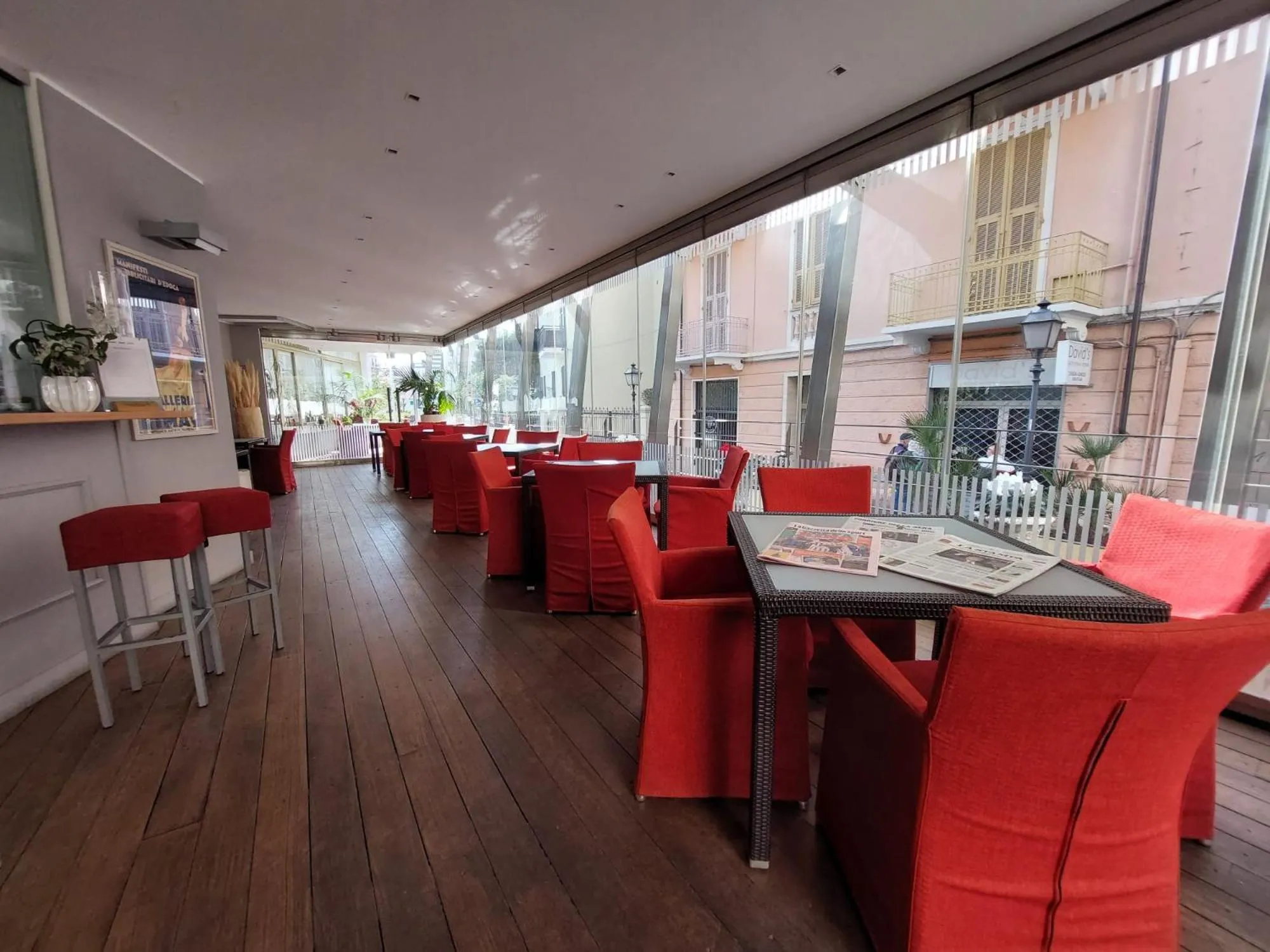 Communal lounge/ TV room in Hotel Aida