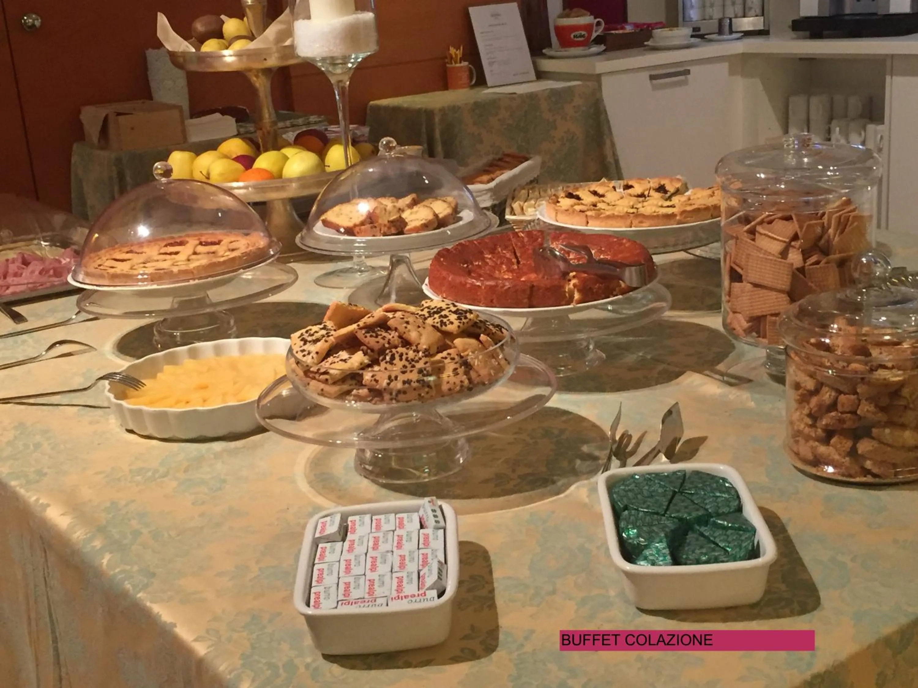 Food and drinks in Hotel Aida