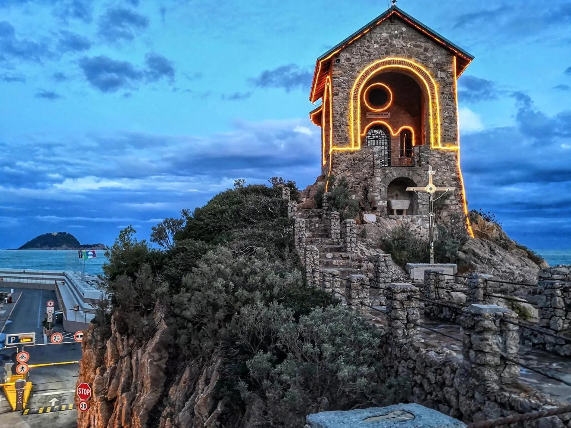 Landmark view in Hotel Aida