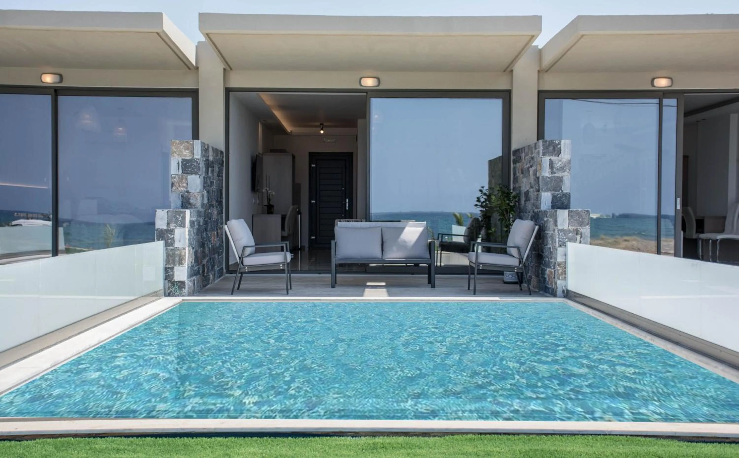 Swimming pool in Ebenus Suites "Adults Only" by Checkin