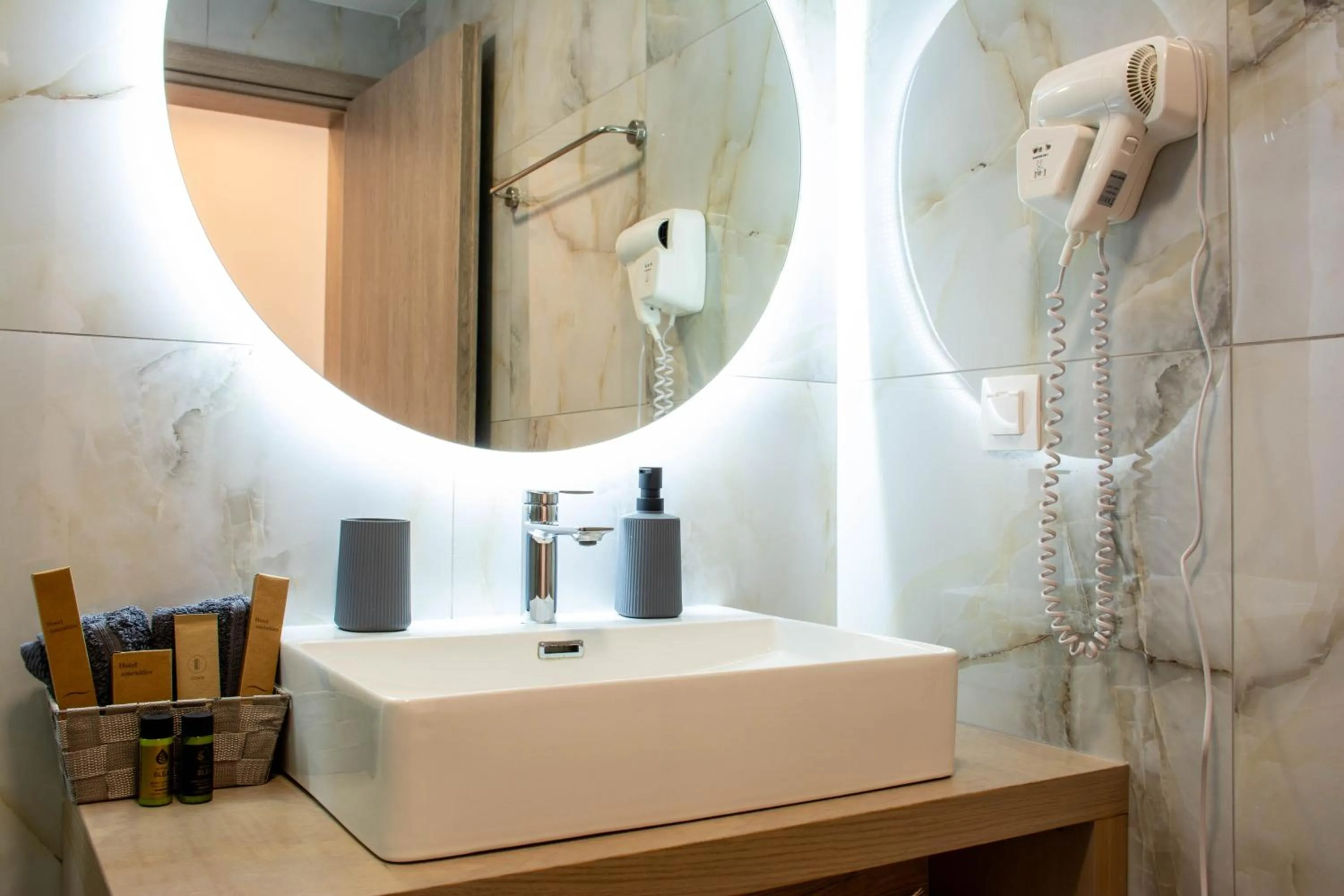 Bathroom in Ebenus Suites "Adults Only" by Checkin