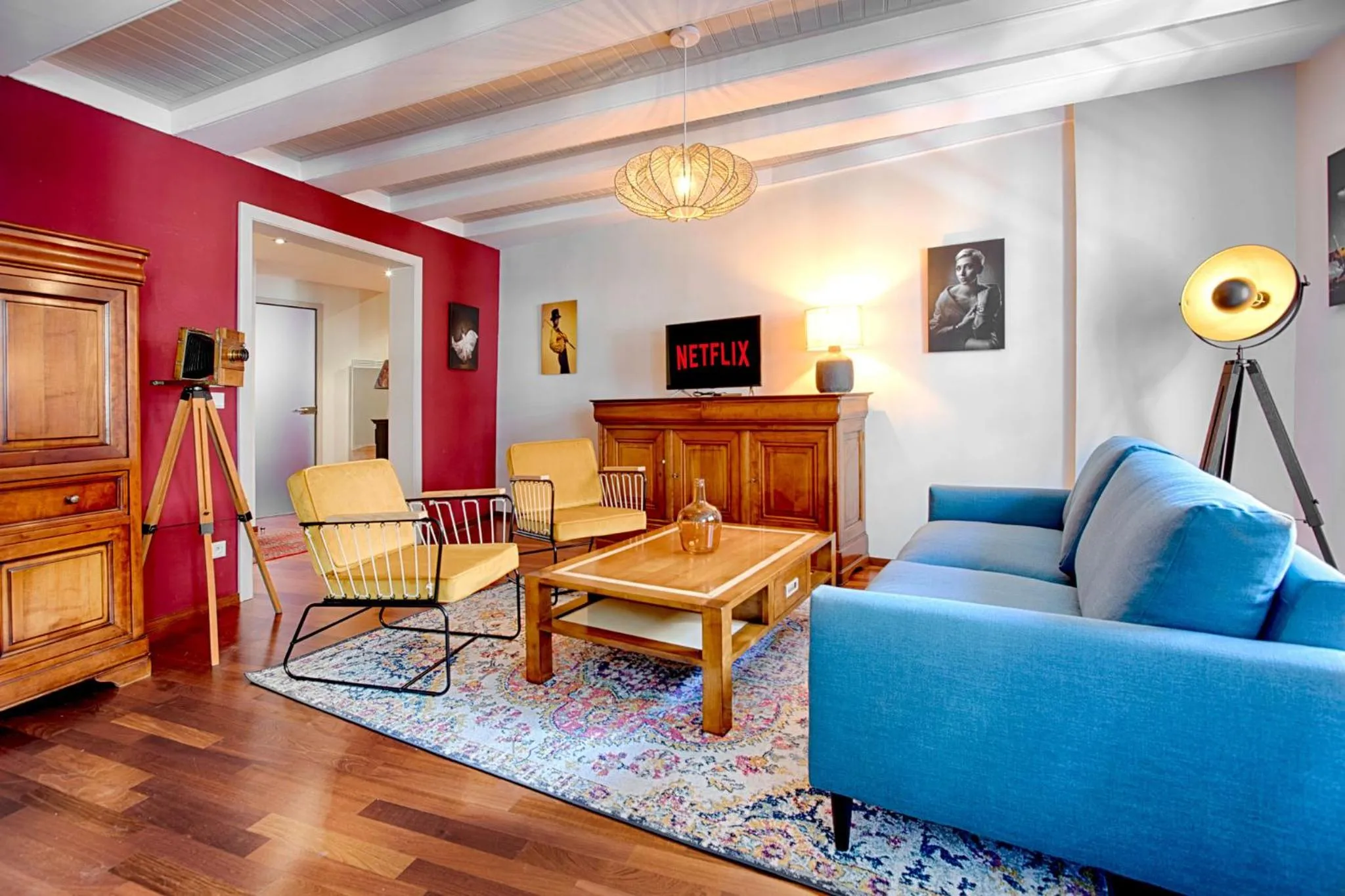Living room in L'Atelier du Photographe - Free Parking - Hypercentre