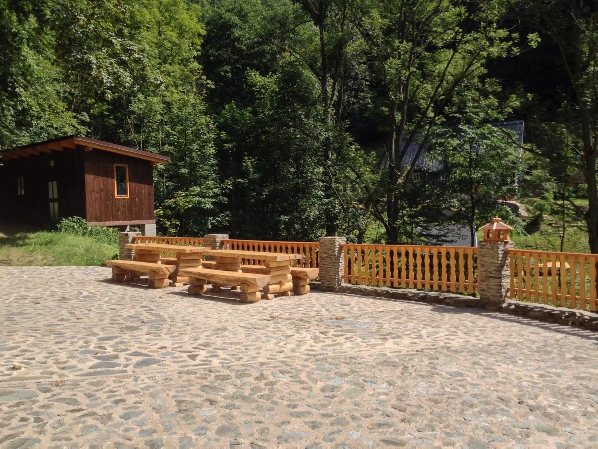 Garden in Chata Hokejka