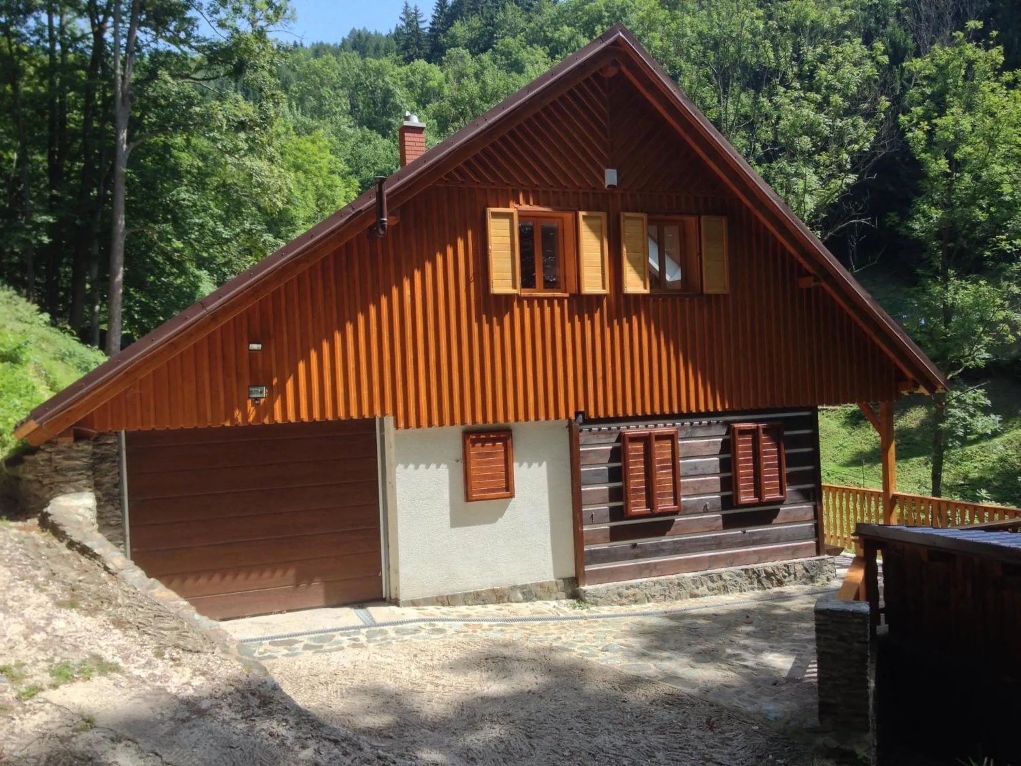 Facade/entrance in Chata Hokejka