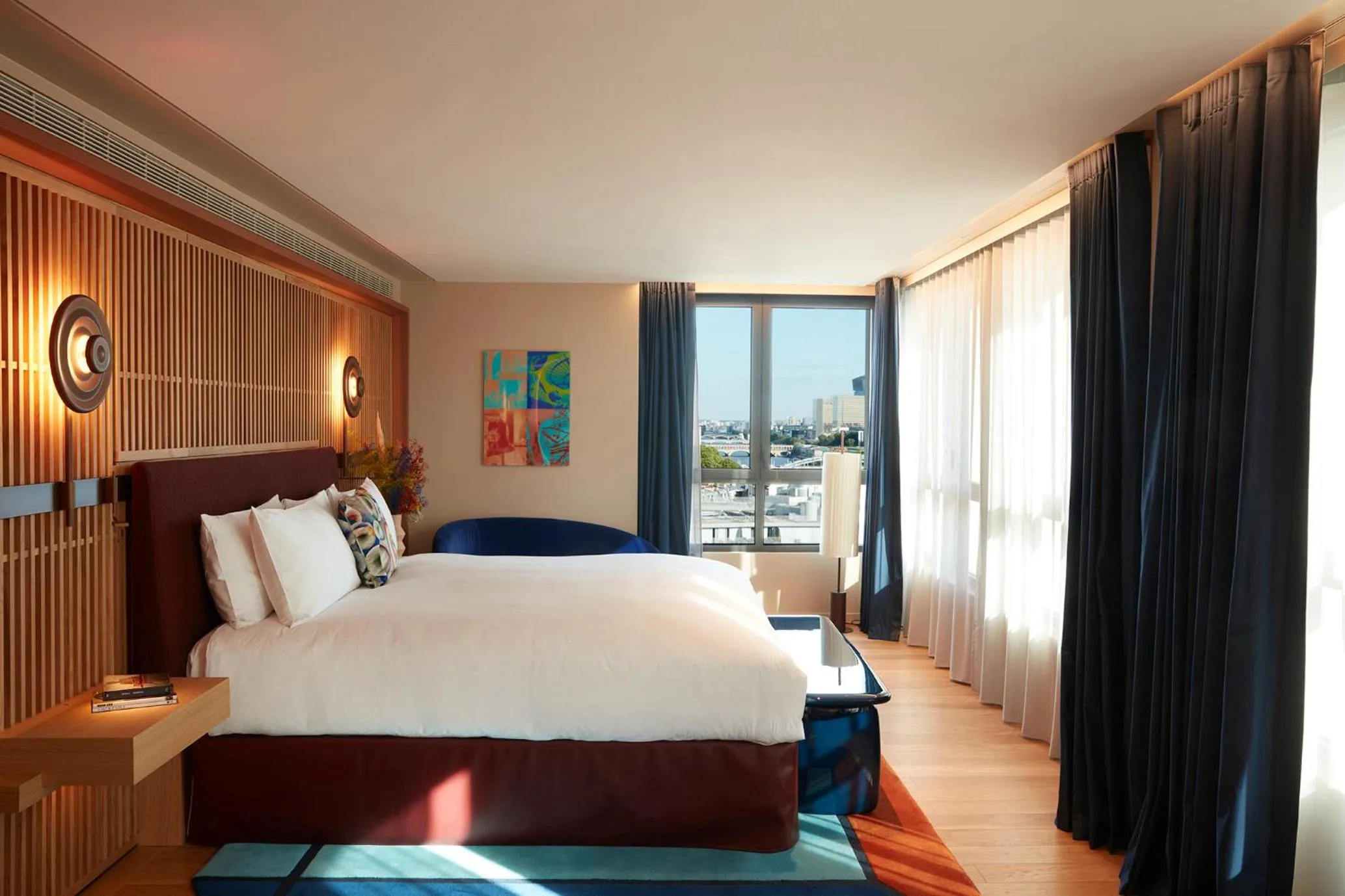 Bed in SO/ Paris Hotel