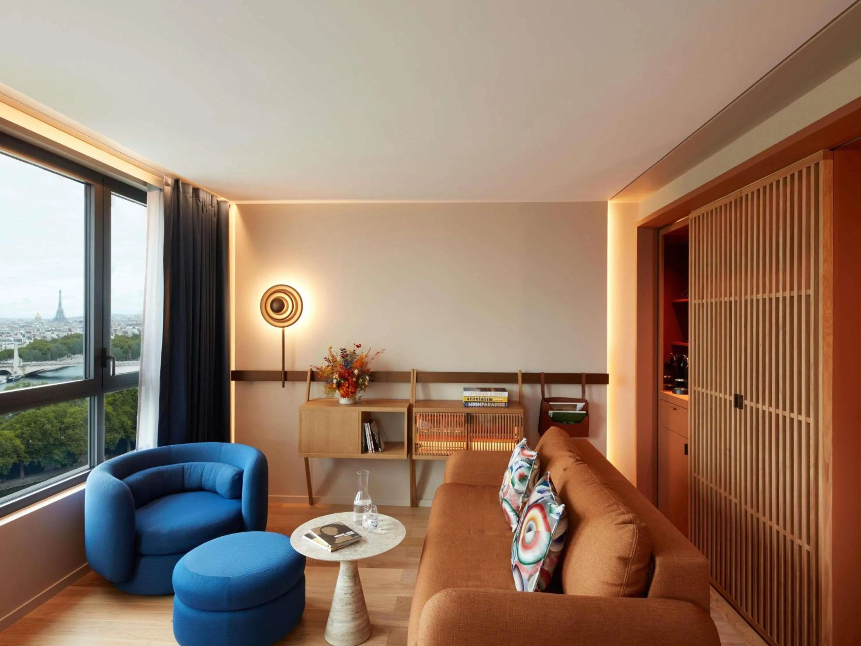 Bedroom in SO/ Paris Hotel