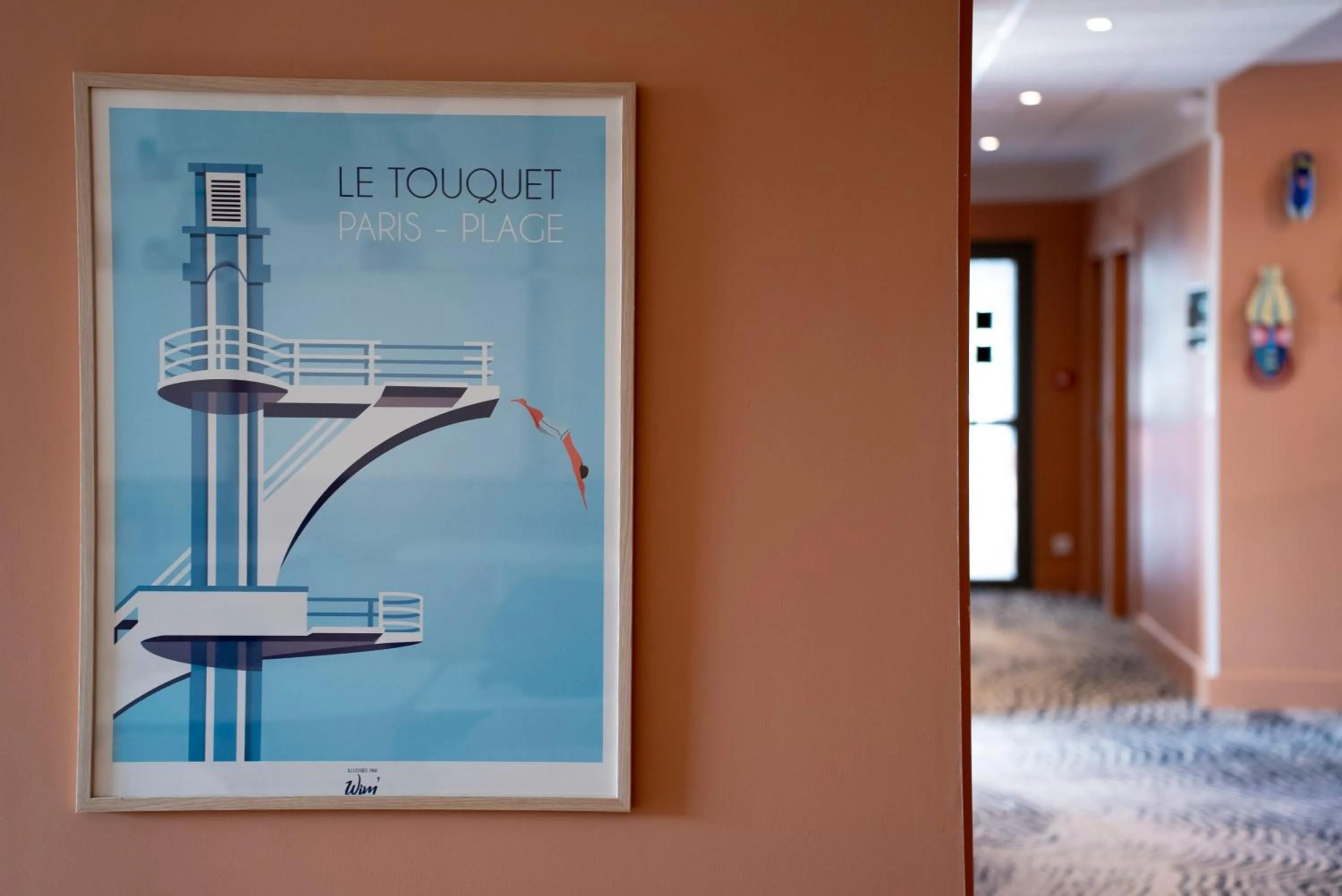 Decorative detail in Ibis Styles Le Touquet