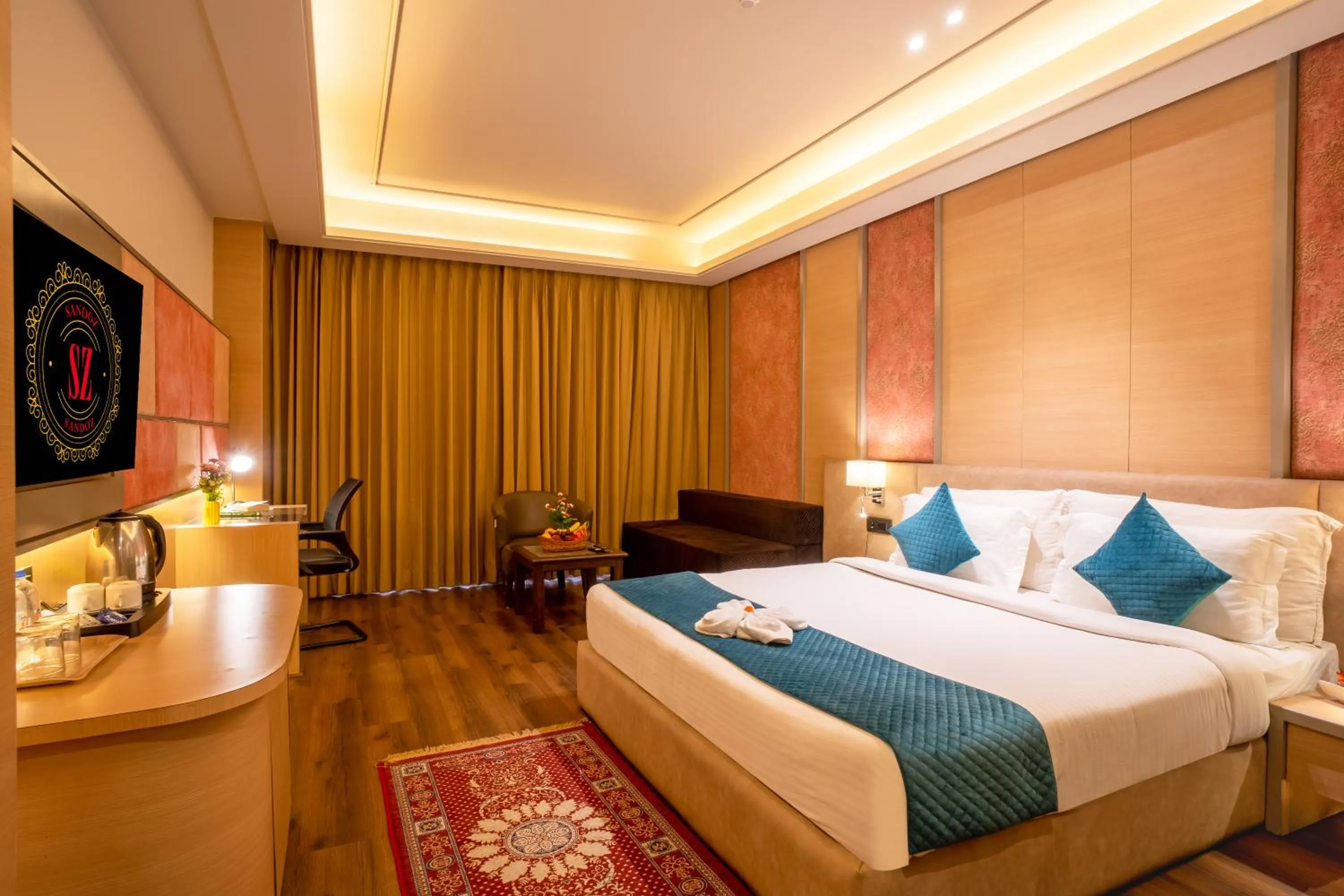 Bedroom, Bed in SANDOZ Pribson Hotel near Golden Temple