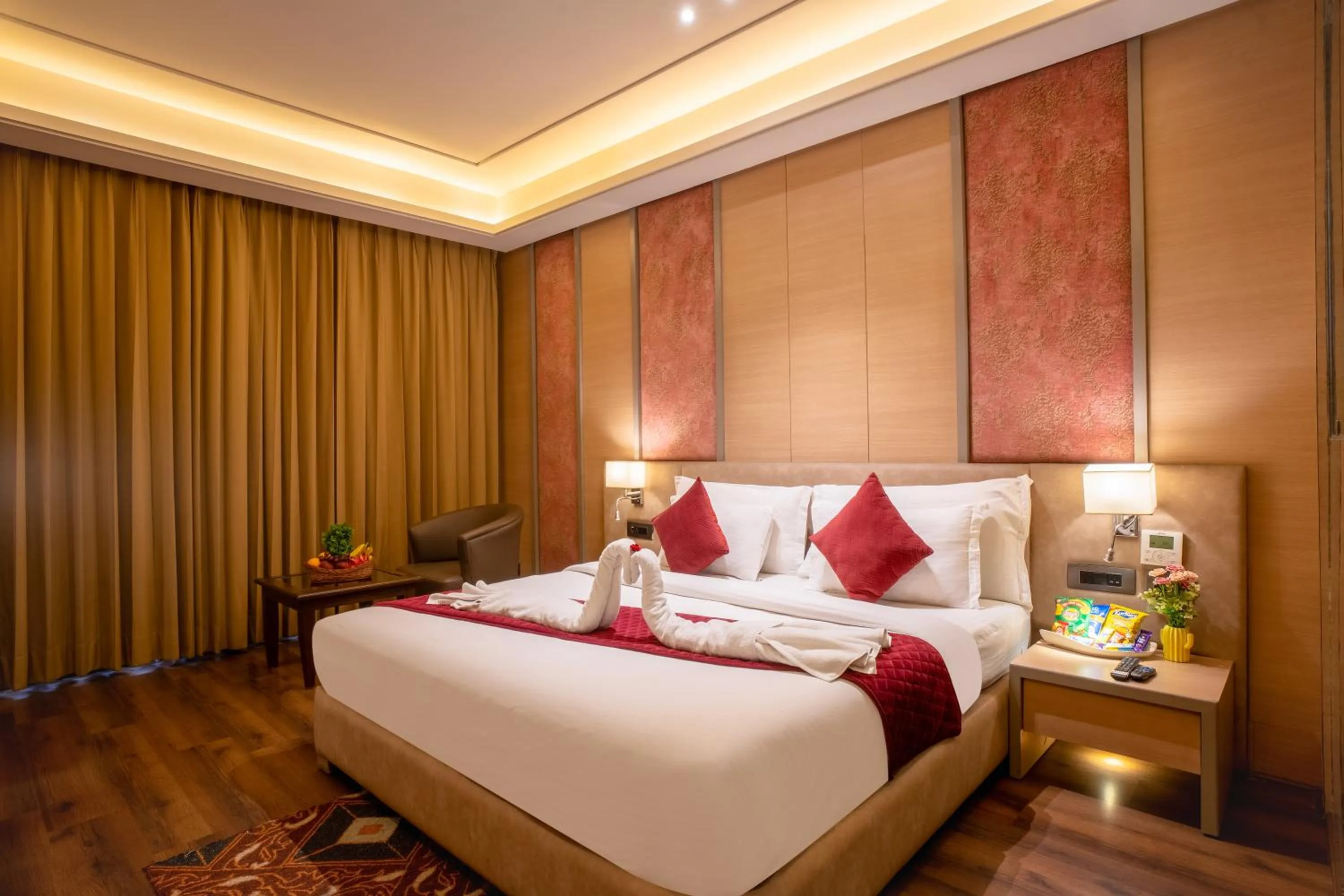 Bedroom, Bed in SANDOZ Pribson Hotel near Golden Temple