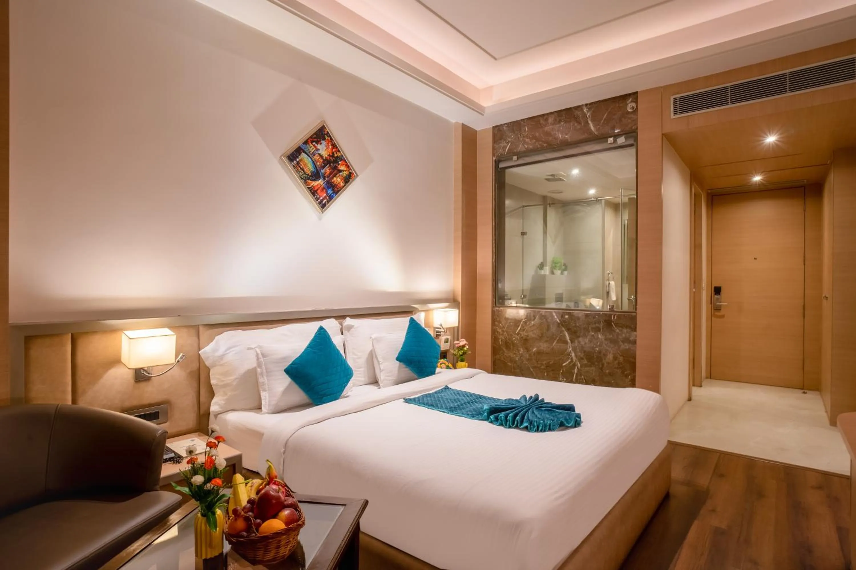 Bedroom, Bed in SANDOZ Pribson Hotel near Golden Temple