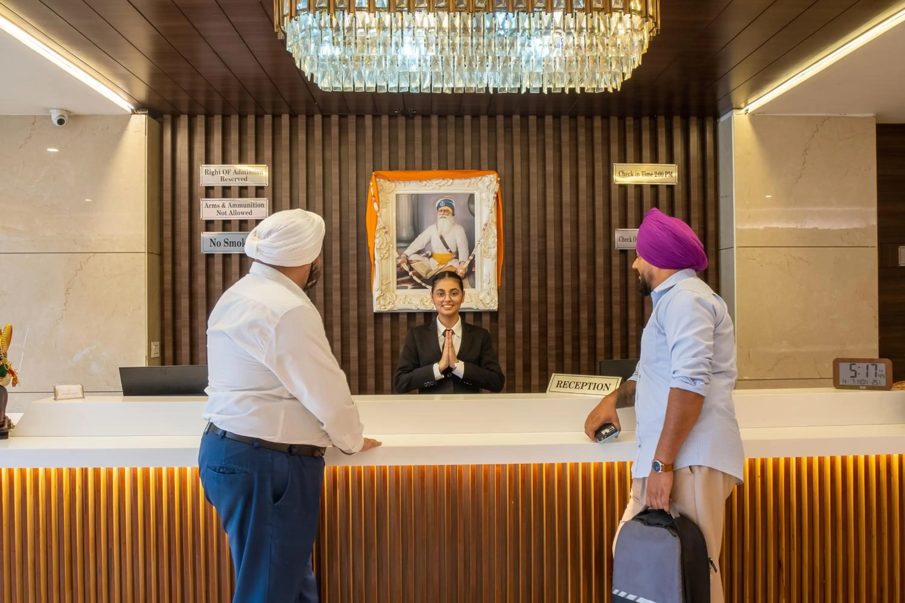Lobby or reception in SANDOZ Pribson Hotel near Golden Temple