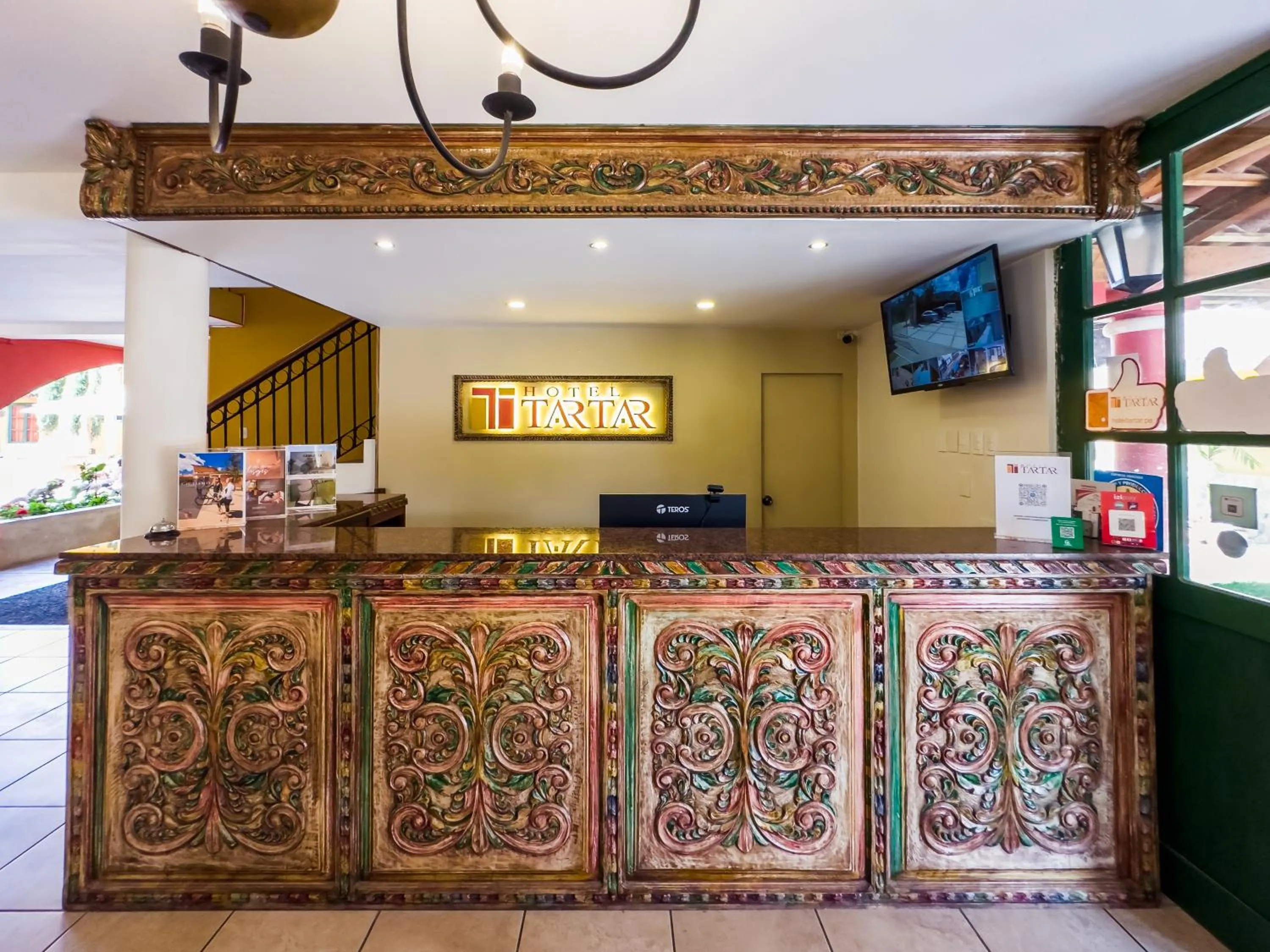 Lobby or reception in Hotel Tartar