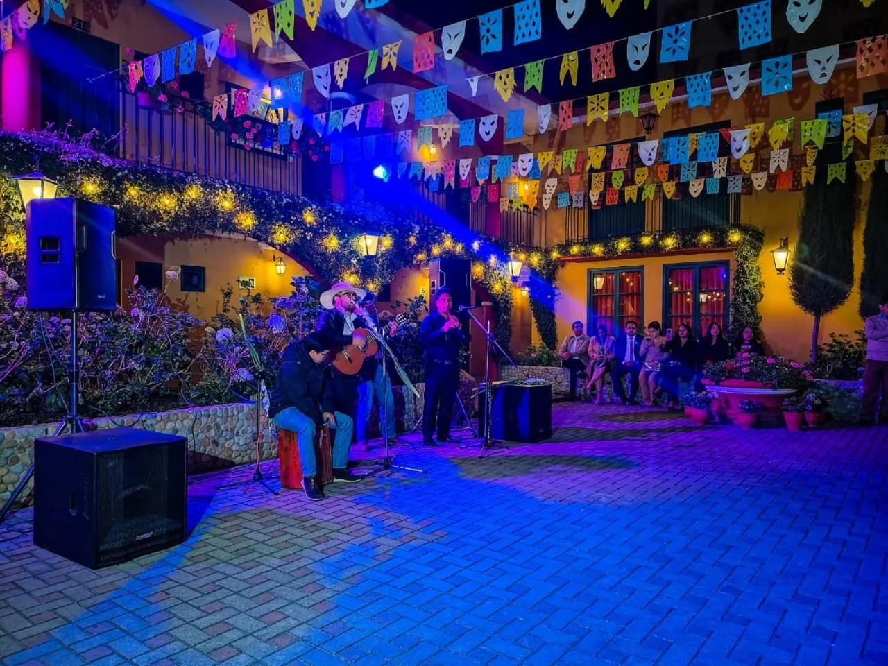 Patio in Hotel Tartar