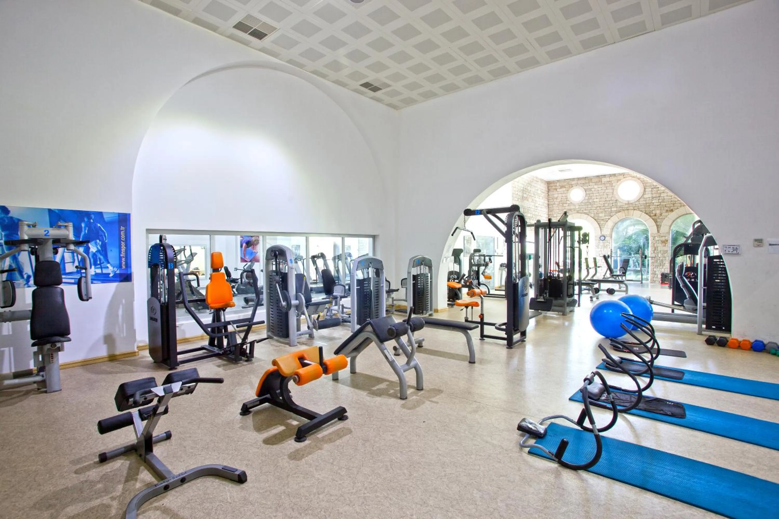 Fitness centre/facilities in Salmakis Resort & Spa