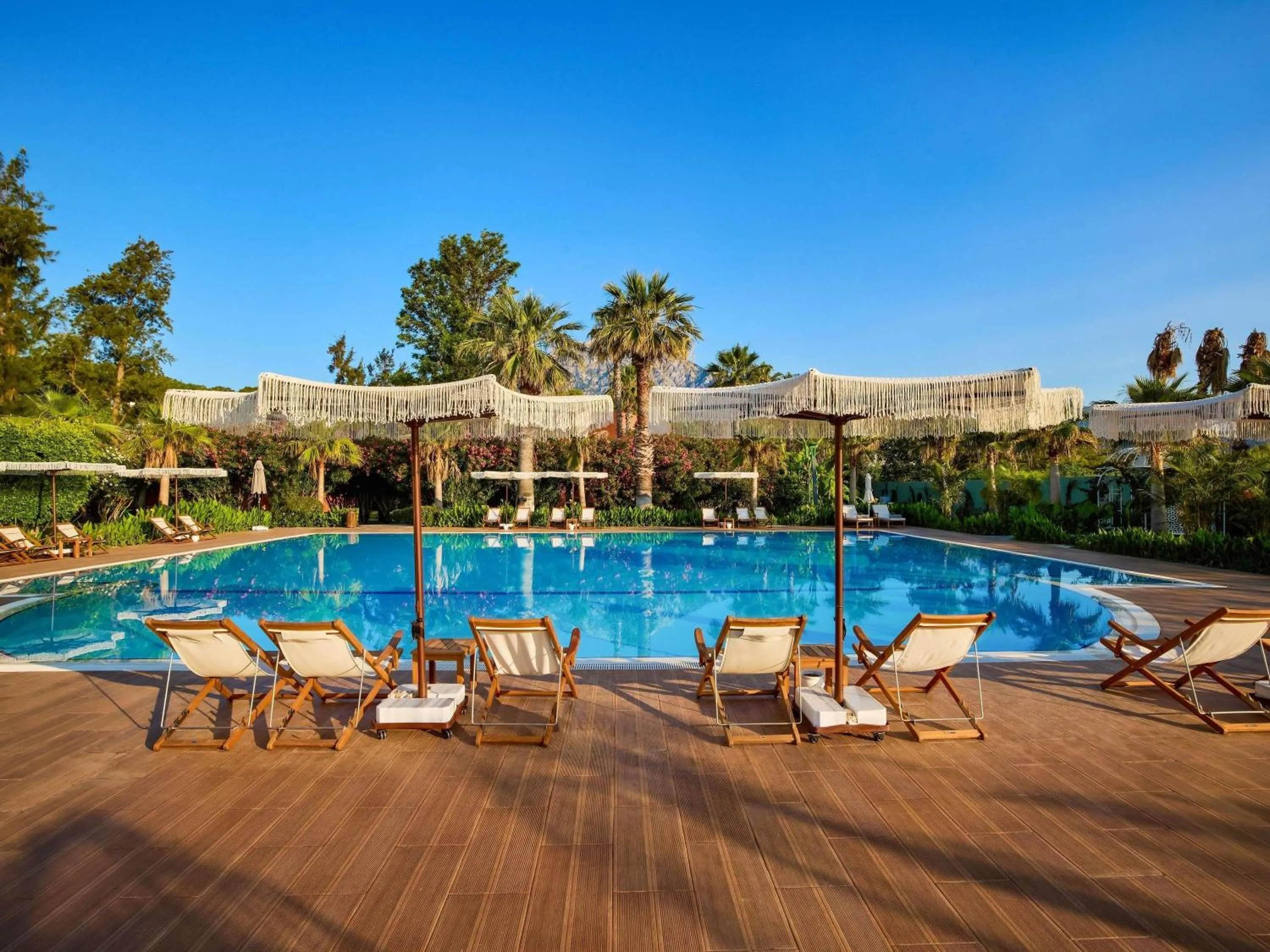 Pool view in Mövenpick Resort Antalya Tekirova - Ultra All Inclusive