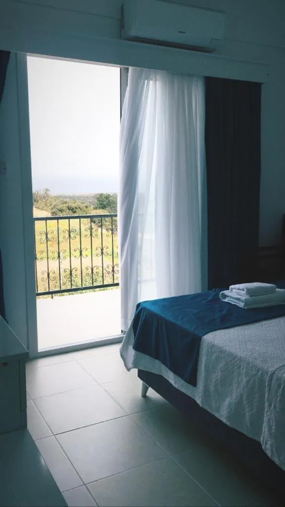 Bed in Karpaz Sunset Hotel