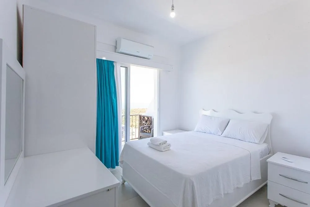 Bed in Karpaz Sunset Hotel