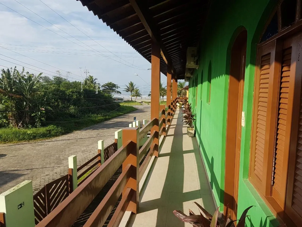 Balcony/Terrace in Oásis Pousada