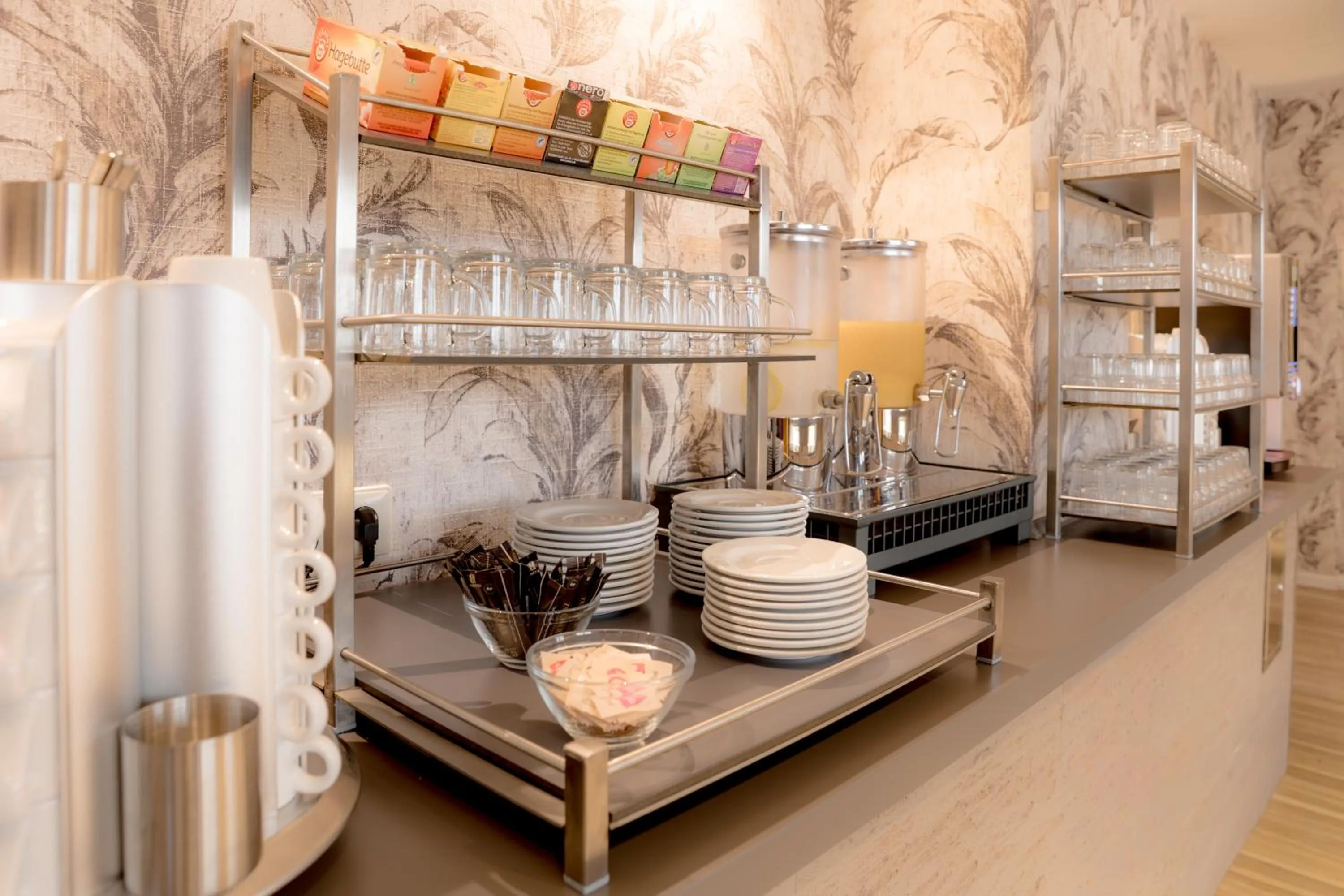 Buffet breakfast in Hotel 22