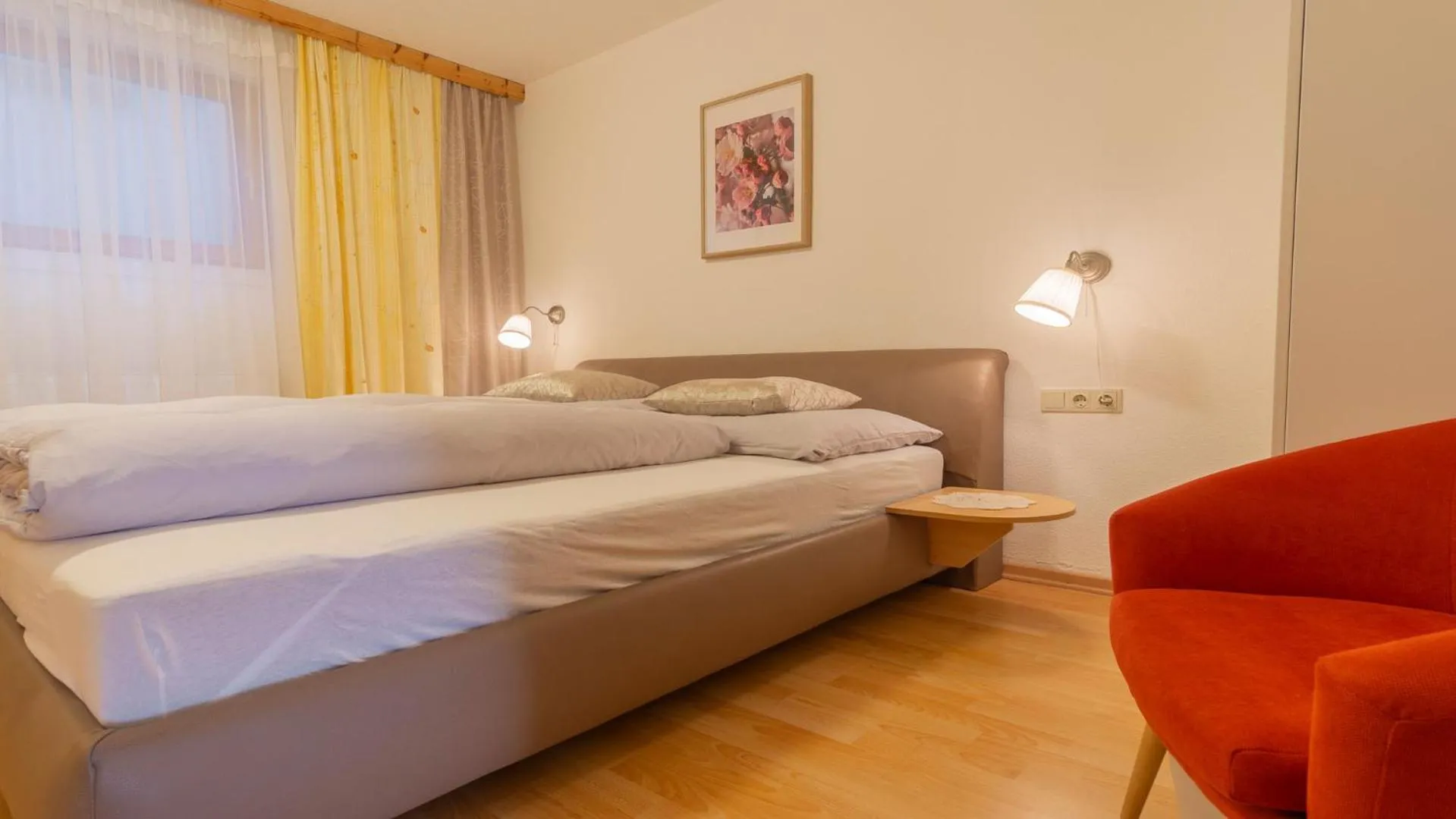 Bedroom, Bed in Haus Ferchl