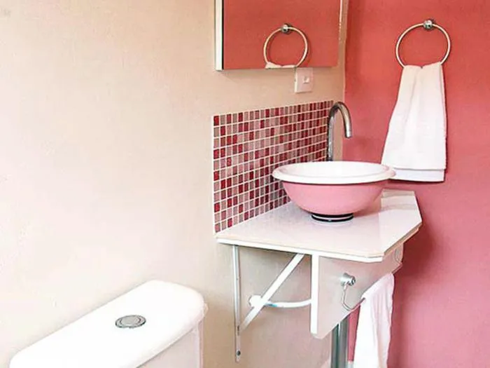 Bathroom in Pousada Porto Paraiso, o seu Paraíso Escondido no Guarujá