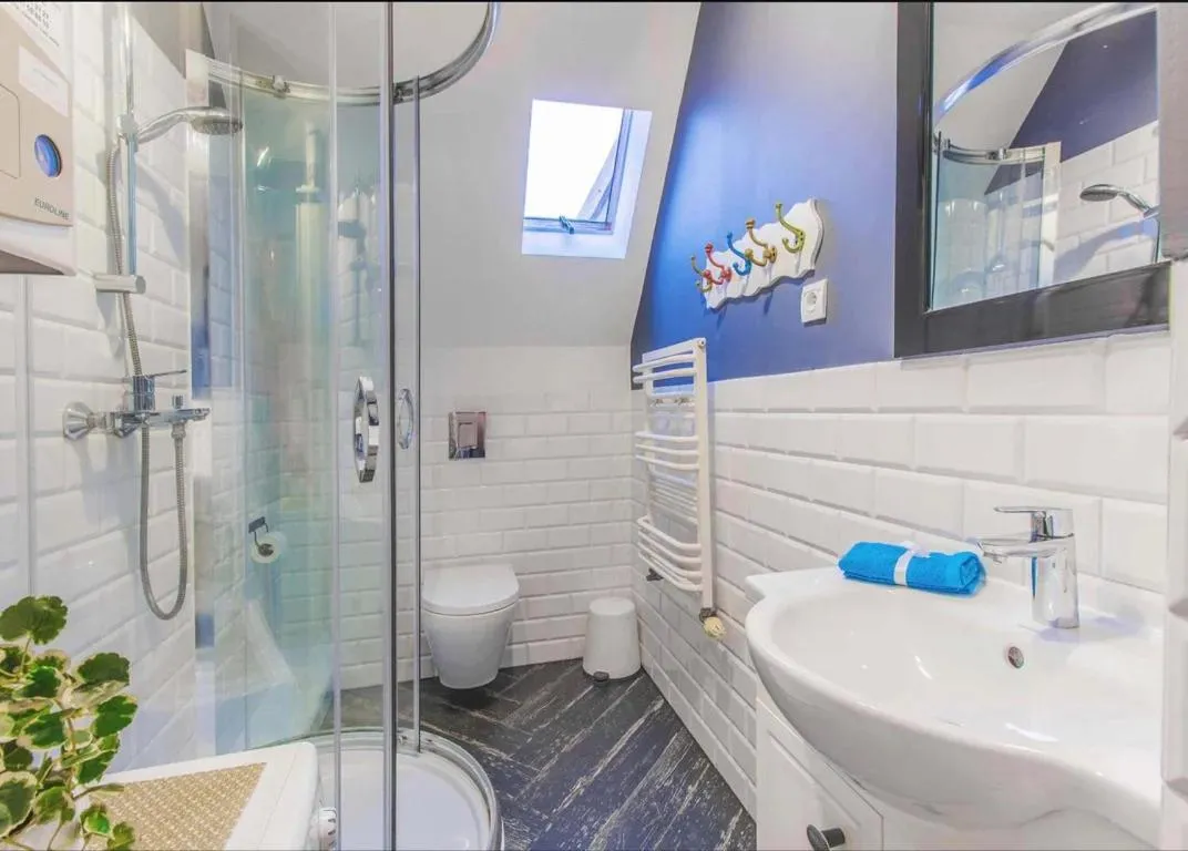 Bathroom in Comfort Apartments Sopot