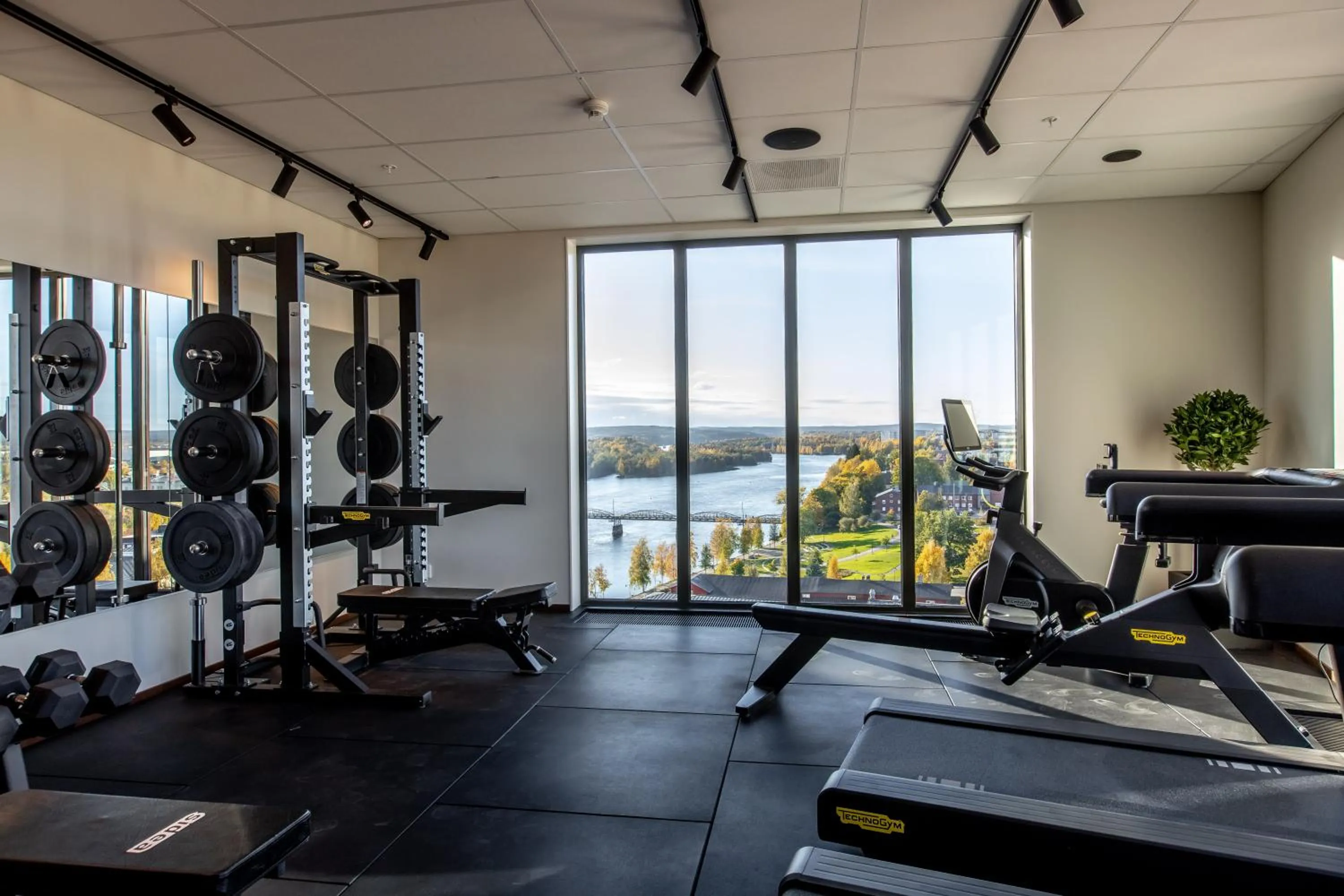 Fitness centre/facilities in Clarion Hotel Umeå