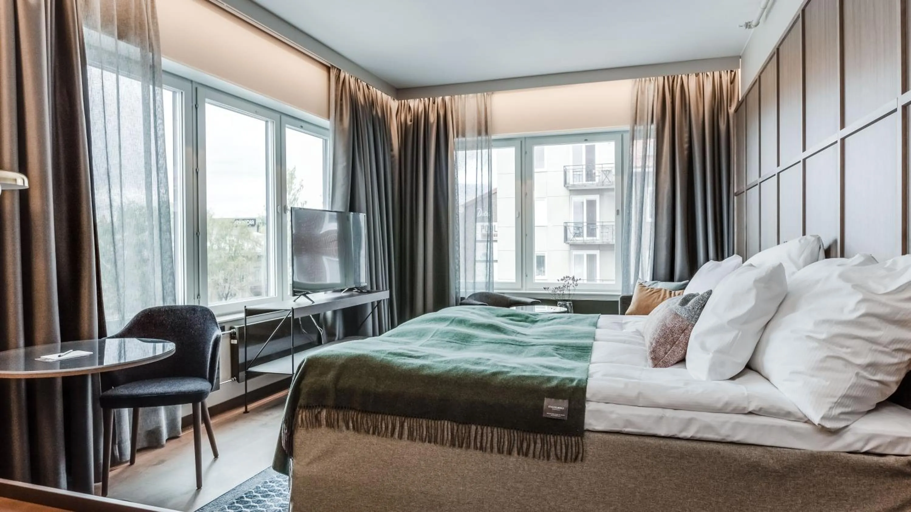 Bed in Clarion Hotel Umeå