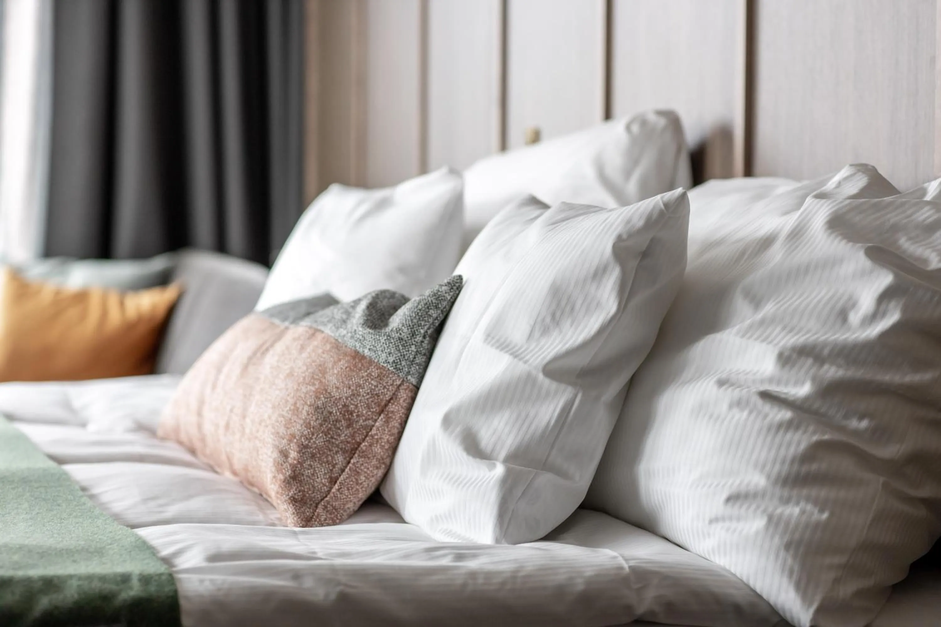 Bed in Clarion Hotel Umeå