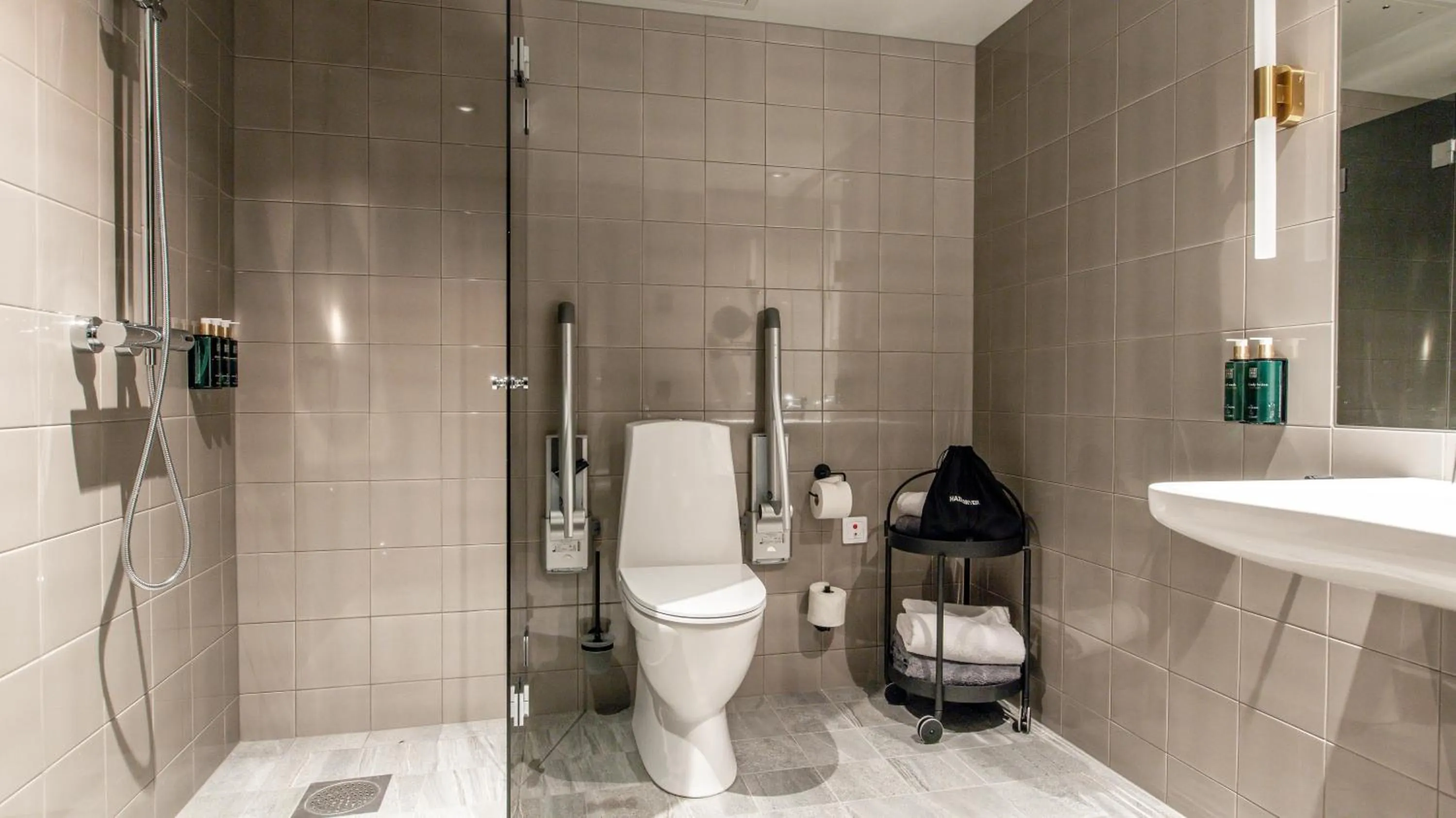 Shower in Clarion Hotel Umeå