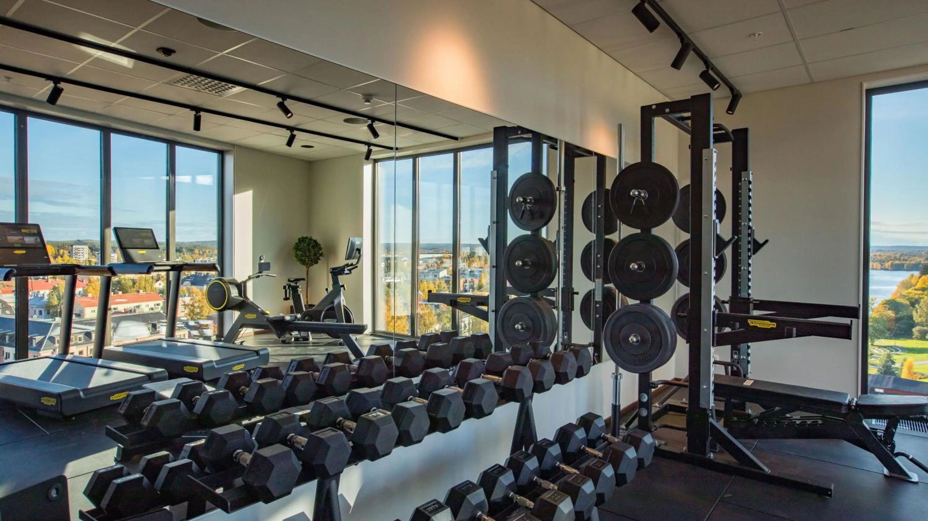 Fitness centre/facilities in Clarion Hotel Umeå